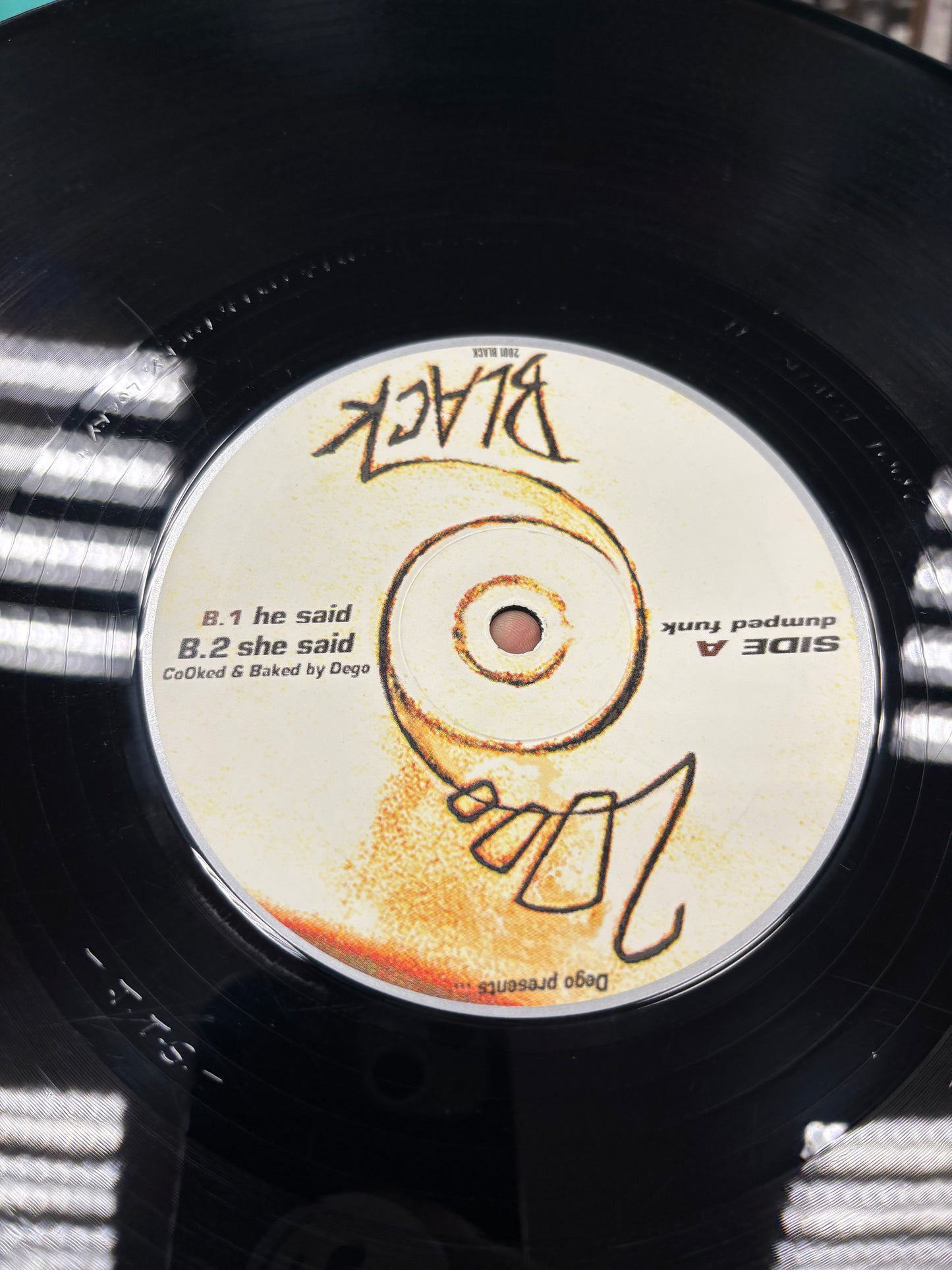 Dego: Presents…2000 Black, 12inch, Only pressing, 2000 Black, UK 1998