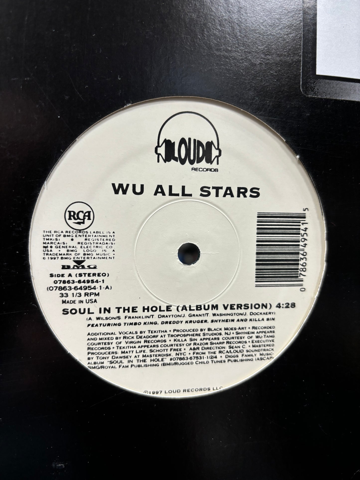 Wu All Stars: Soul In The Hole, 12inch, Loud Records, US 1997