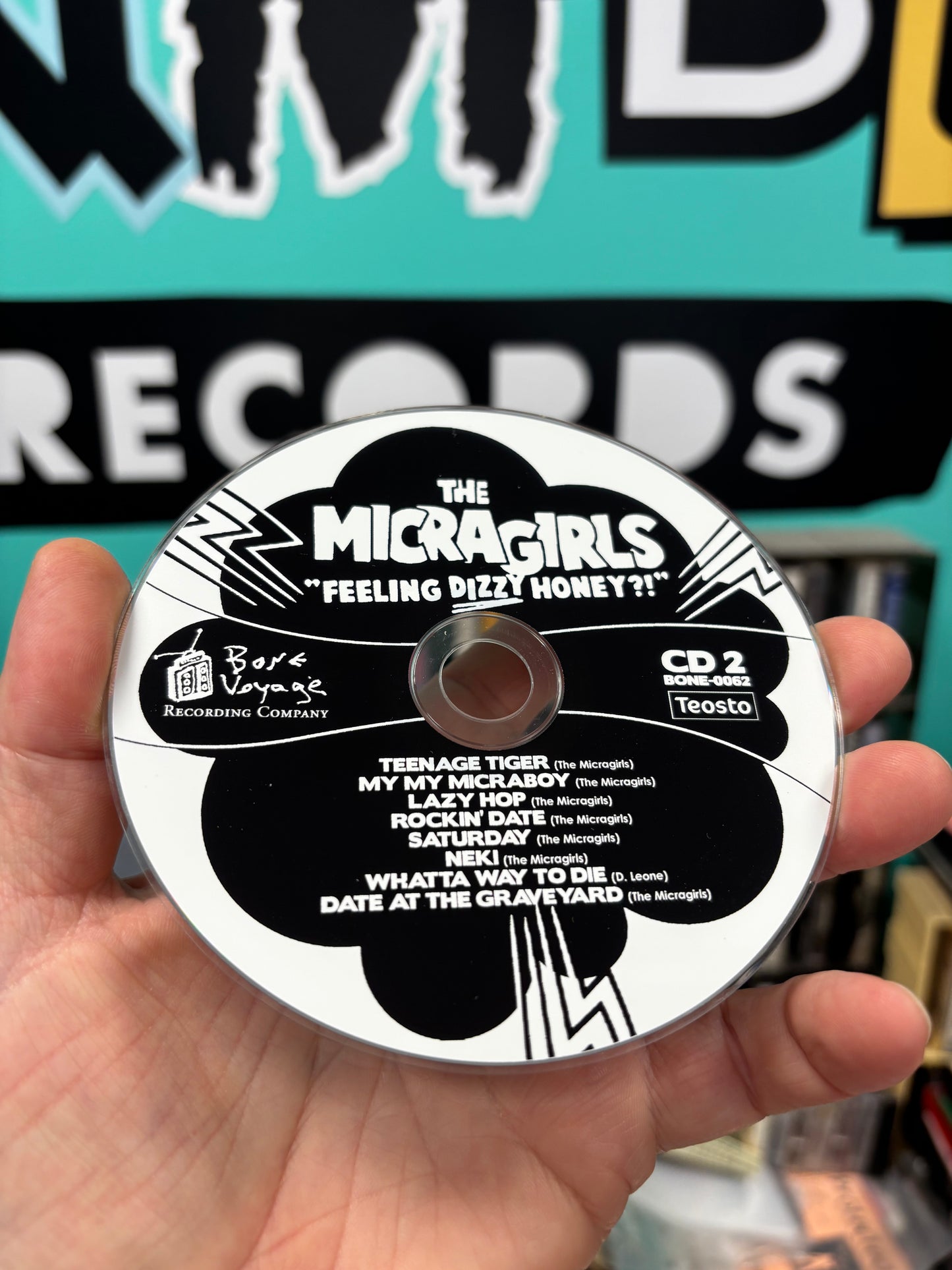 The Micragirls: Feeling Dizzy Honey?!, 2CD, Compilation, Bone Voyage Recording Company, Finland 2007
