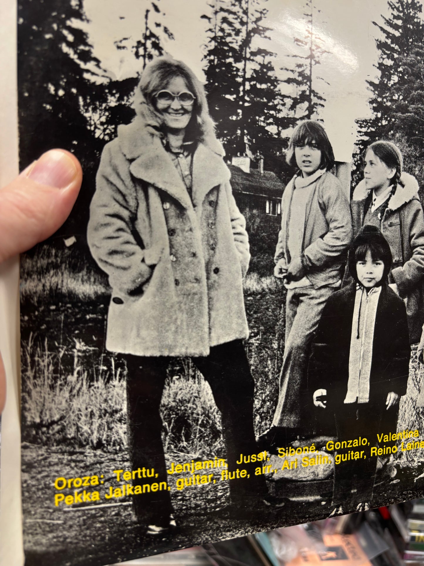 Oroza: Canción Para Mi América, LP, Only pressing, gatefold, Eteenpäin!, Finland 1972