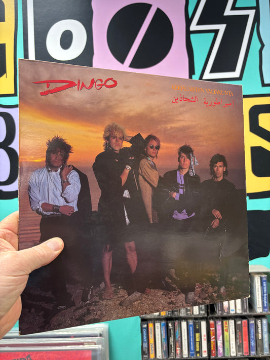 Dingo: Kerjäläisten Valtakunta, LP, 1st pressing, Kräk!, Finland 1985