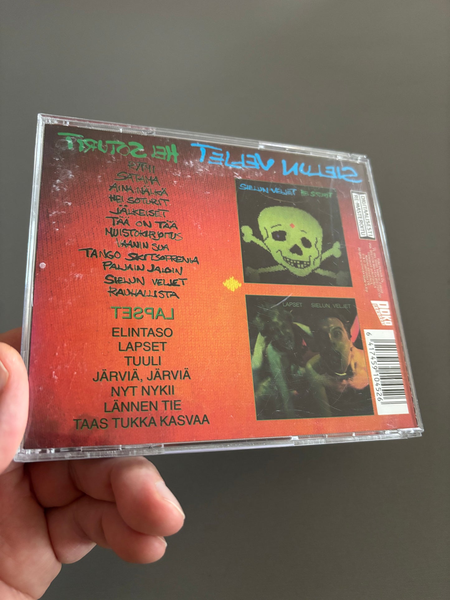 Sielun Veljet: Hei Soturit/Lapset, CD, reissue, remastered, compilation, Poko Rekords, Finland year?