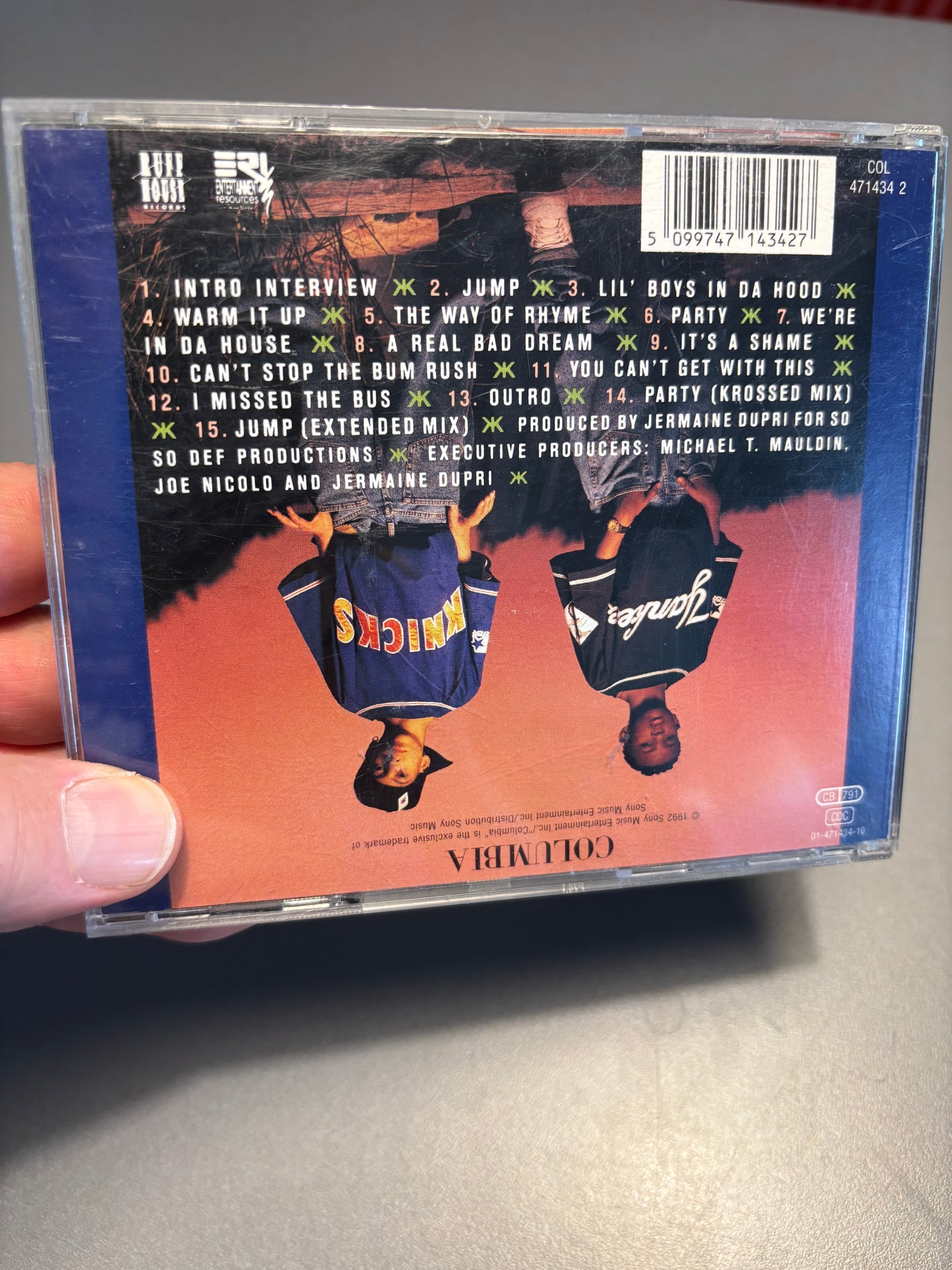 Kriss Kross: Totally Krossed Out, CD, Columbia, Ruffhouse Records, Europe 1992