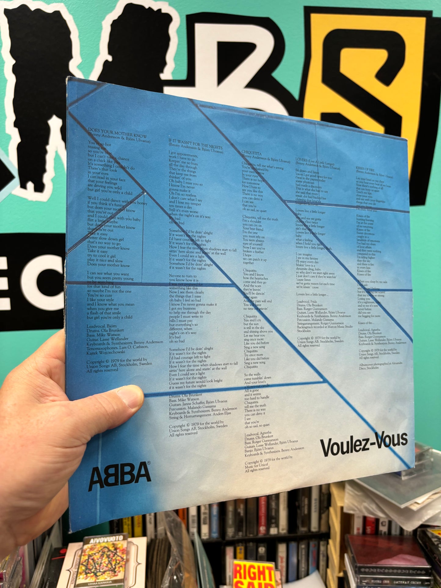 ABBA: Voulez-Vous, LP, Polar, Finland 1979