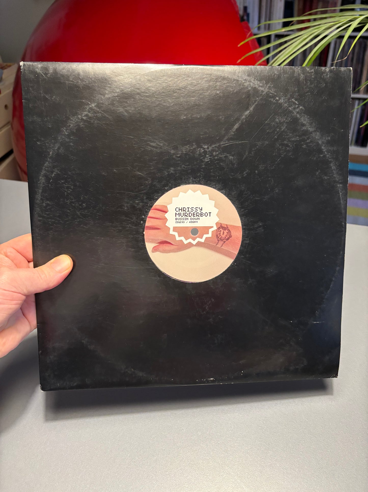 Chrissy Murderbot: Bussin Down, 12inch, Only official pressing, Planet Mu, UK 2011