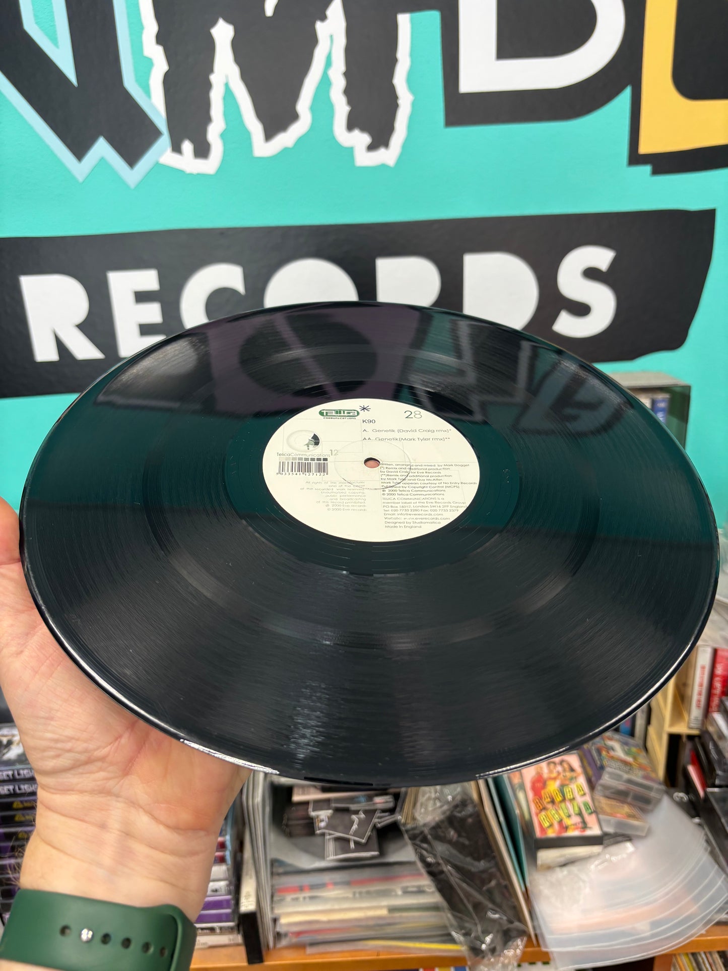 K90: Genetik (Remixes), 12inch, Telica, UK 2000