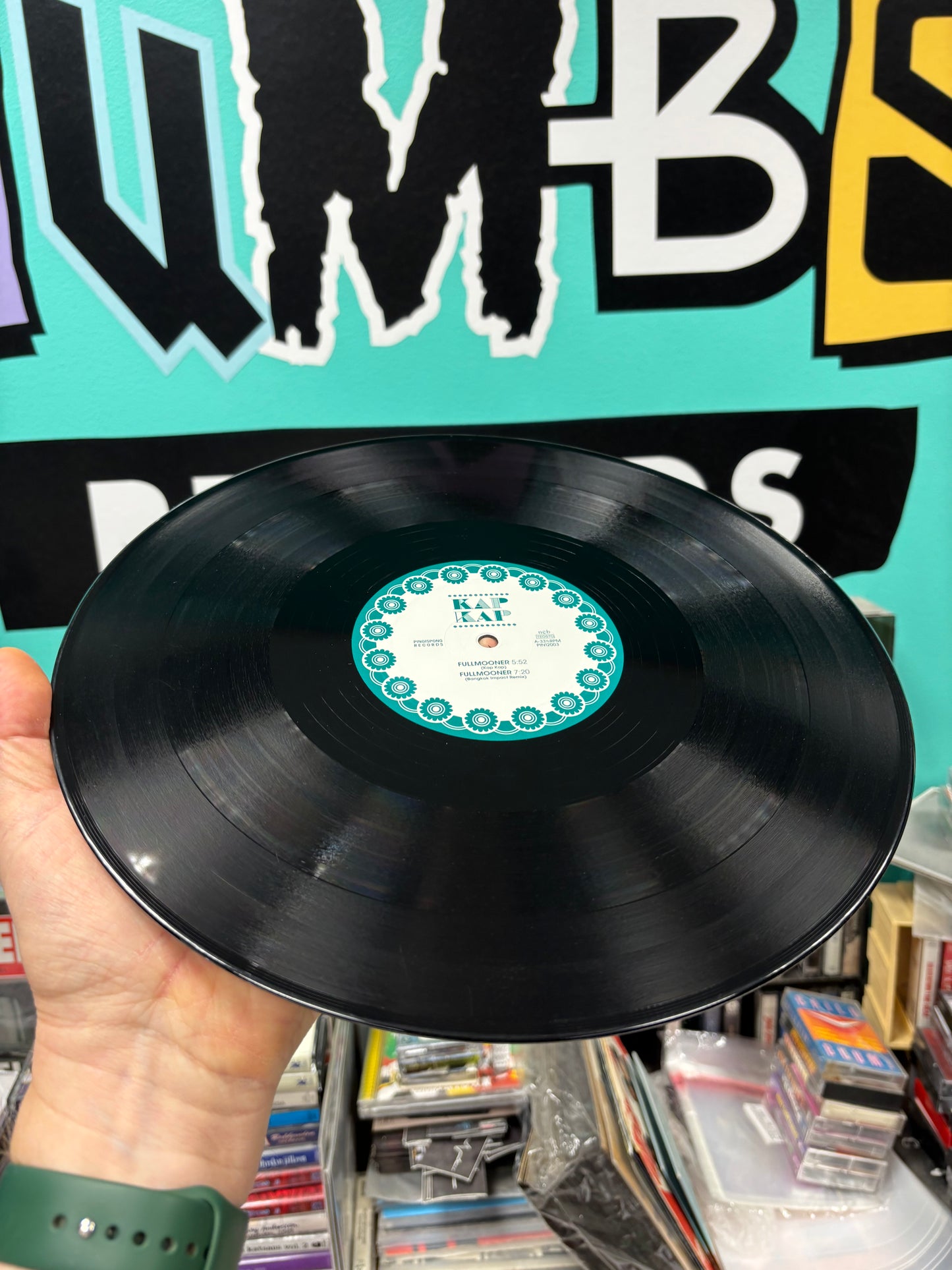 Kap Kap: Kap Kap EP, 12inch, Only pressing, Pingispong Records, Finland 2008