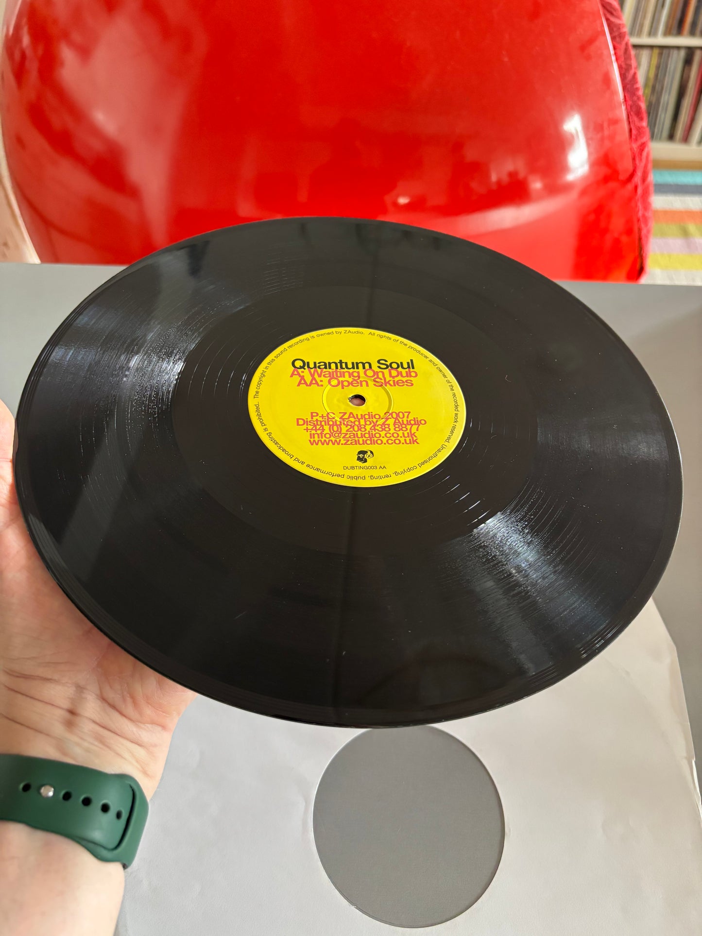 Quantum Soul: Waiting On Dub/Open Skies, 12inch, Only official pressing, Dubting, UK 2007