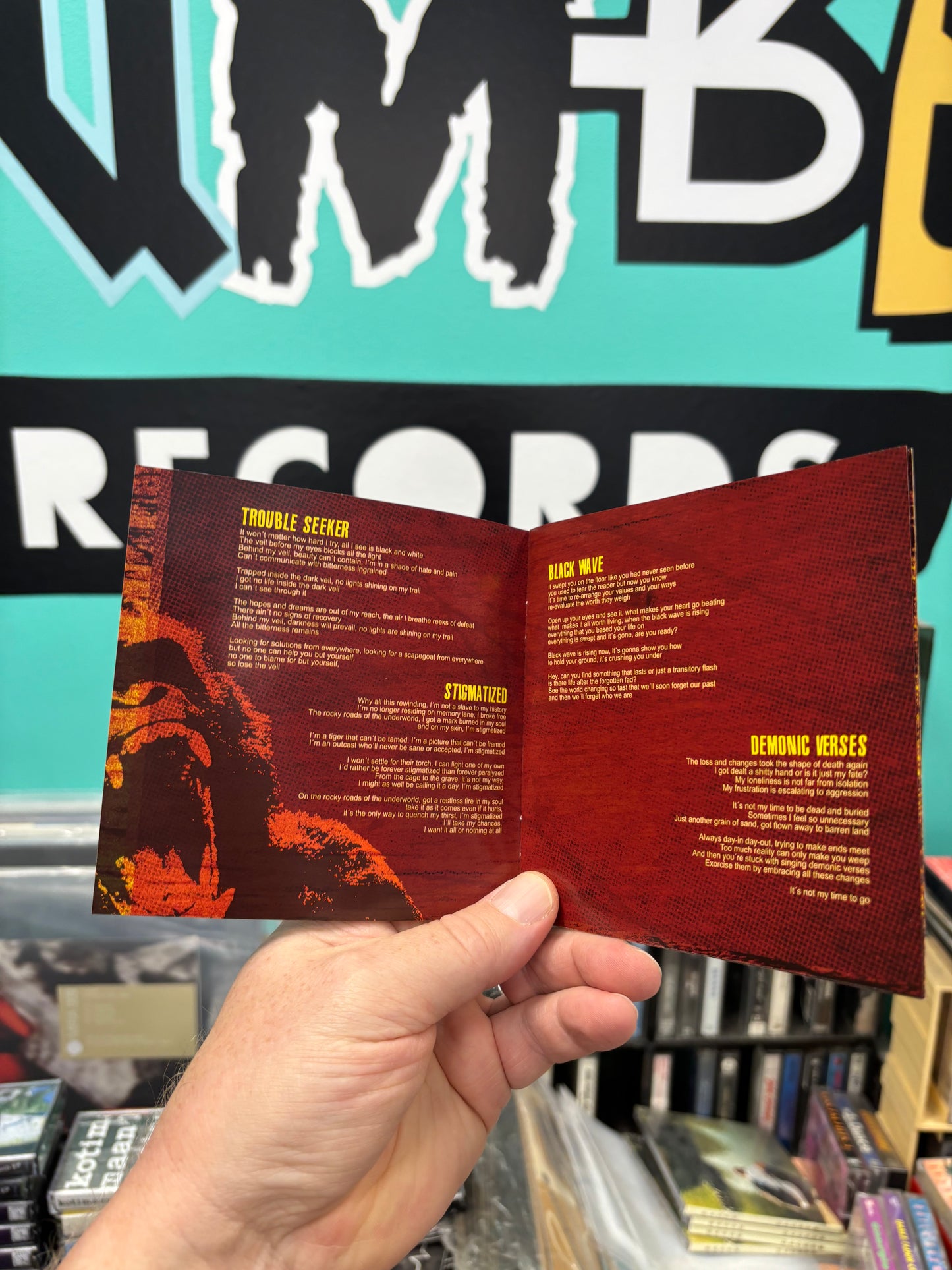 I Walk The Line: Black Wave Rising!, CD, 1st pressing, Combat Rock Industry, Finland 2008
