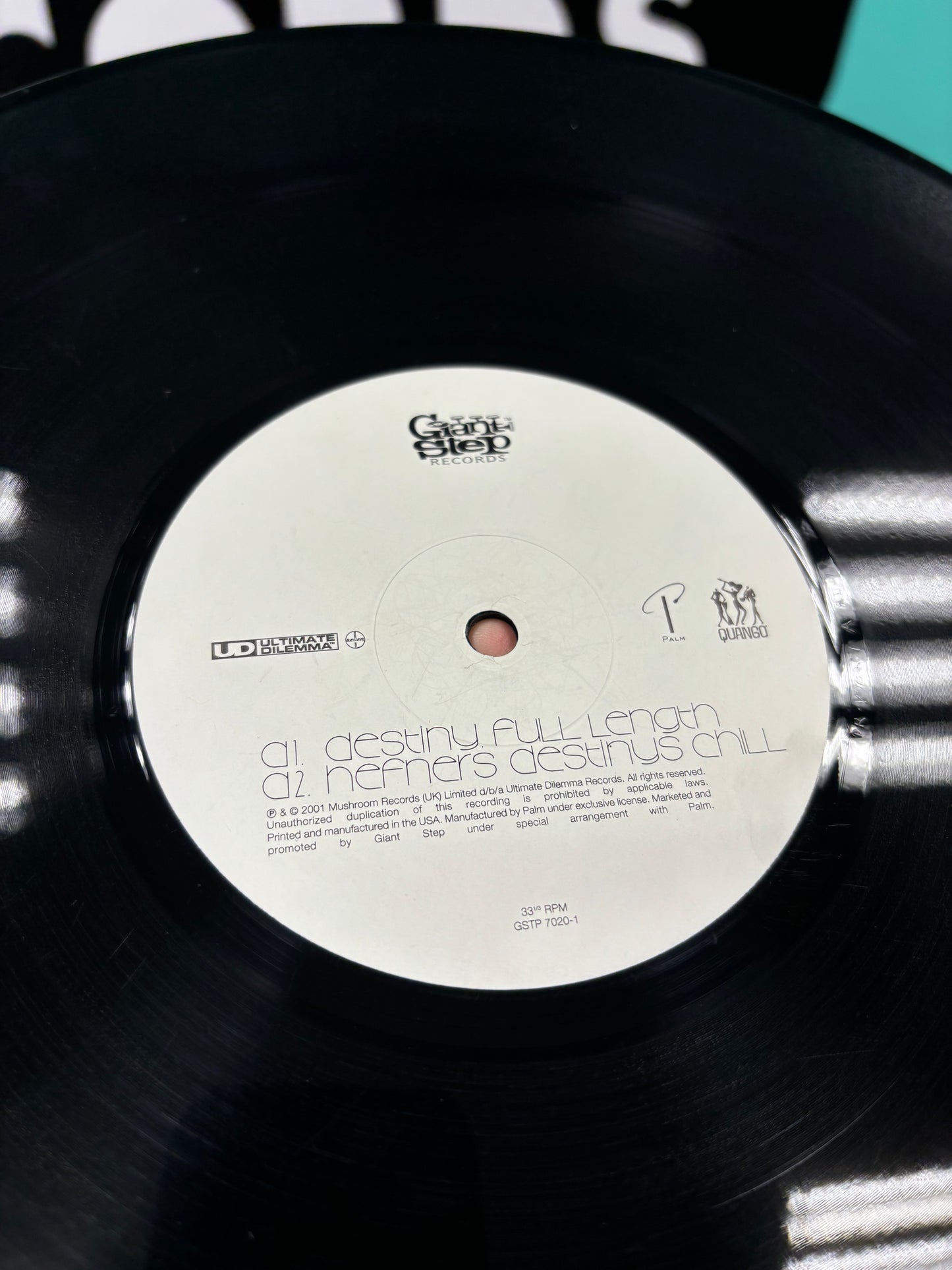 Zero 7: Destiny, 12inch, Giant Step Records, US 2001