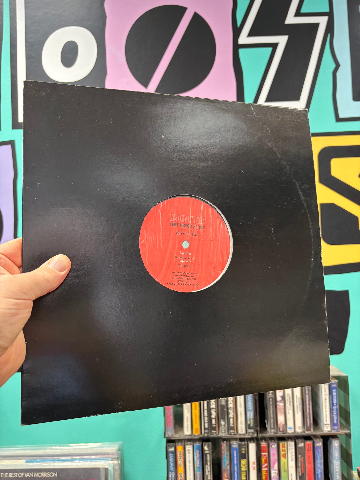 Colin McNeil: Ascent To Venus/Darkhorse, 12inch, Test Press Series, Only official pressing, Redemption, UK 2001