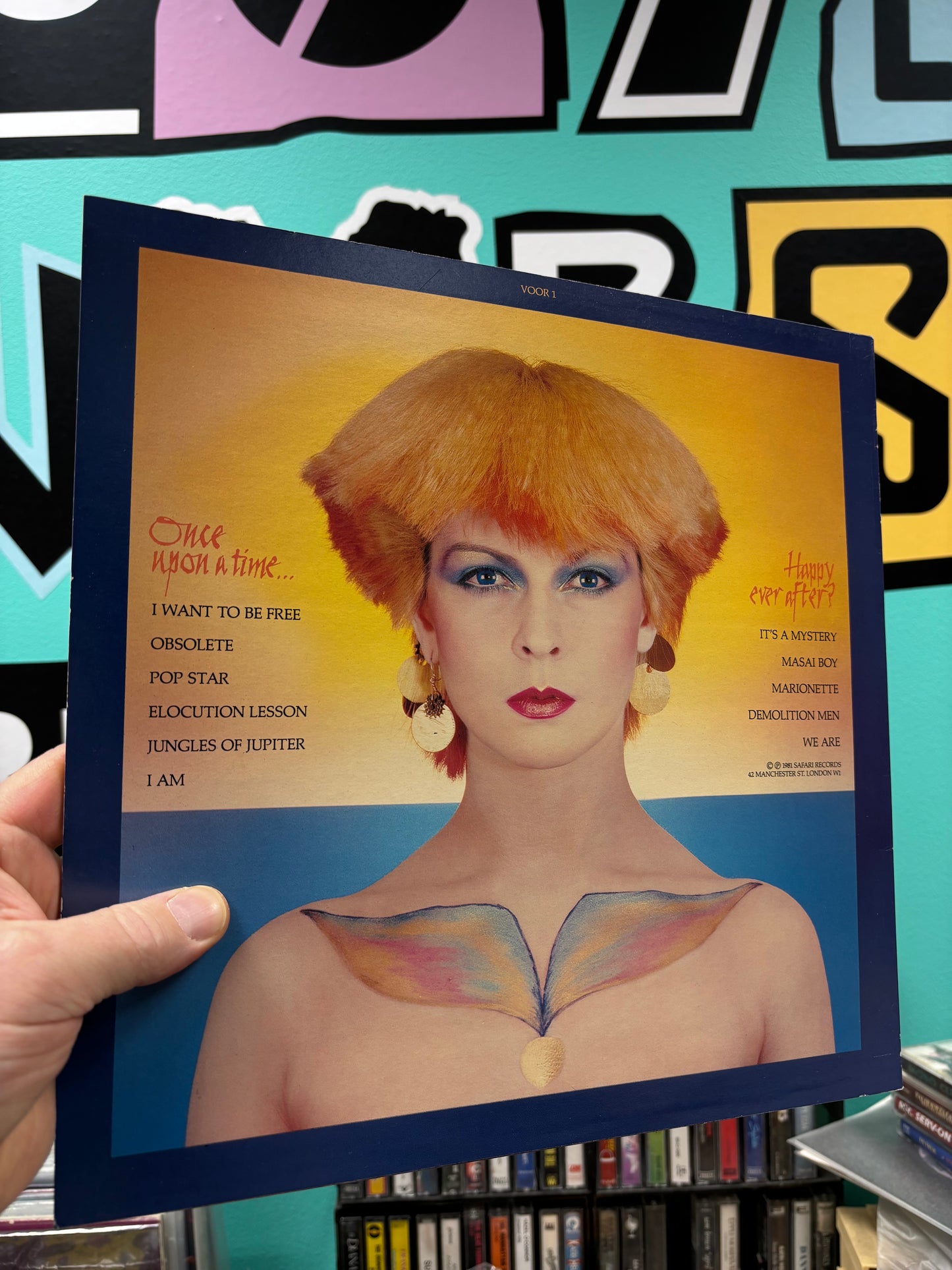 Toyah: Anthem, LP, Safari Records, Finland 1981