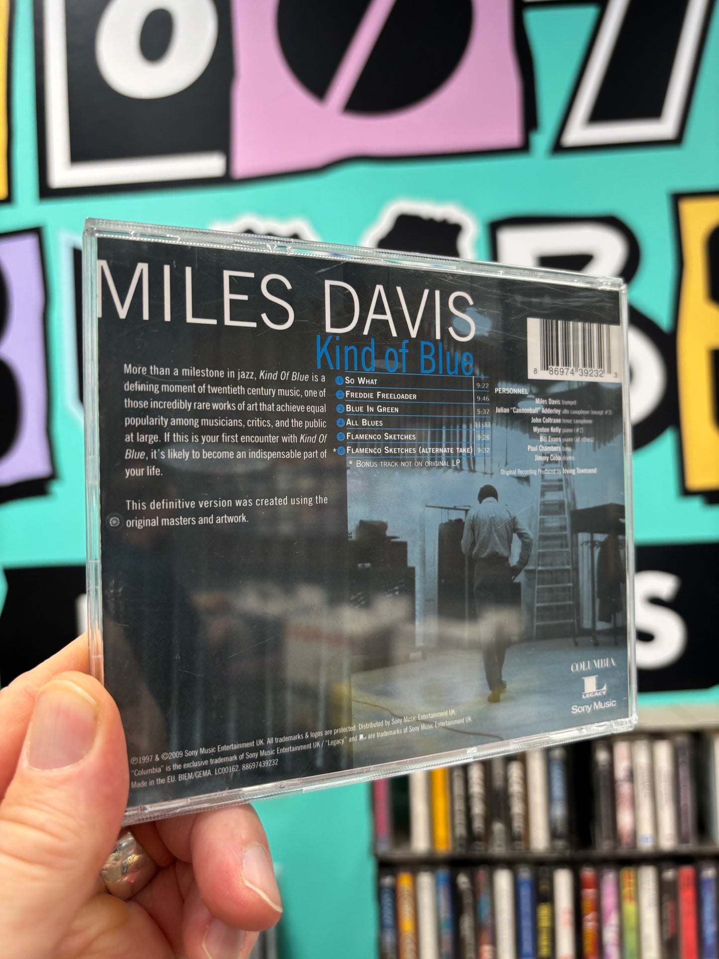 Miles Davis: Kind Of Blue, CD, reissue, remastered, Columbia, Legacy, Sony Music, Europe 2009