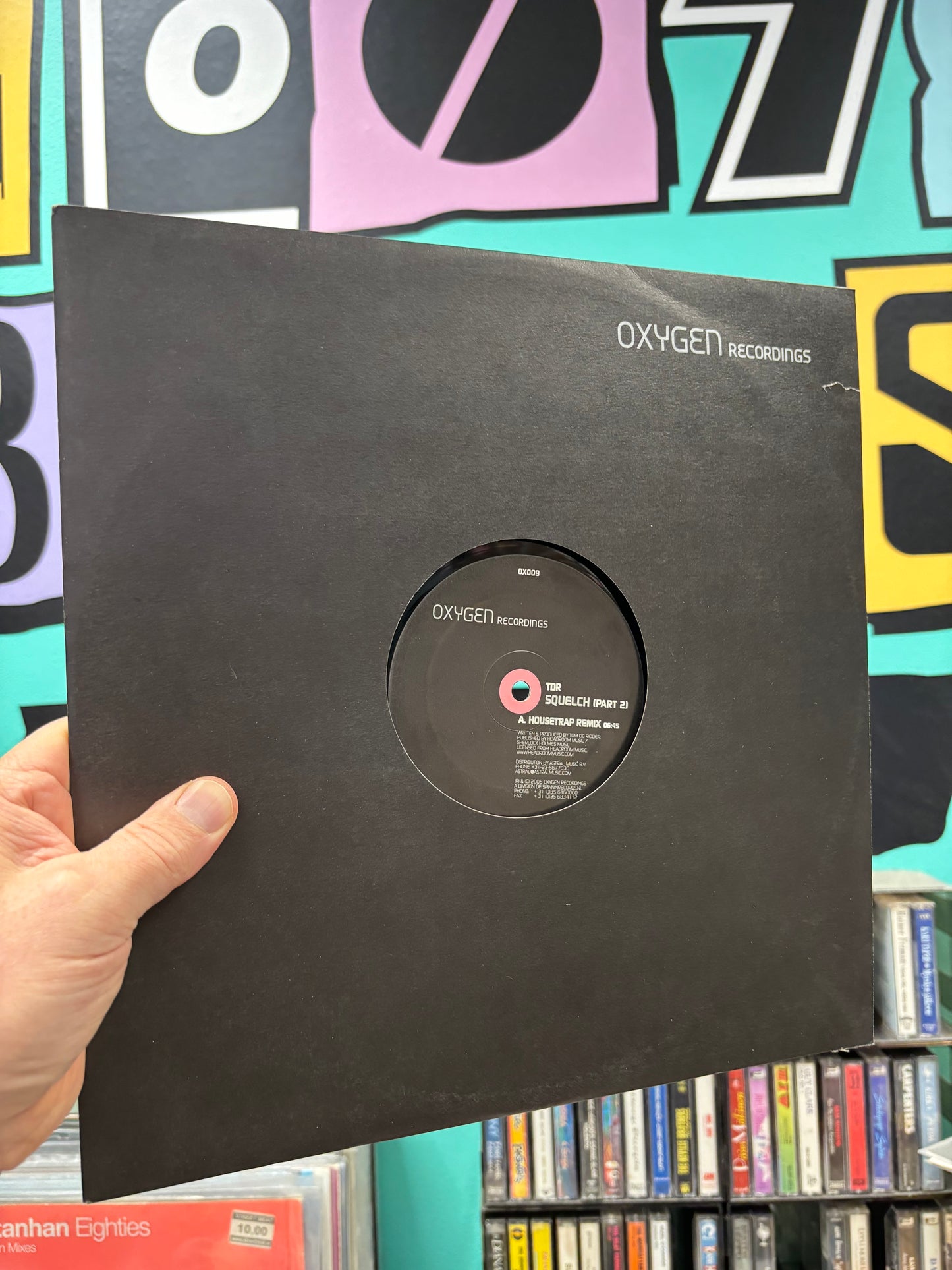 TDR: Squelch (Part 2), 12inch, Oxygen Records, Netherlands 2005