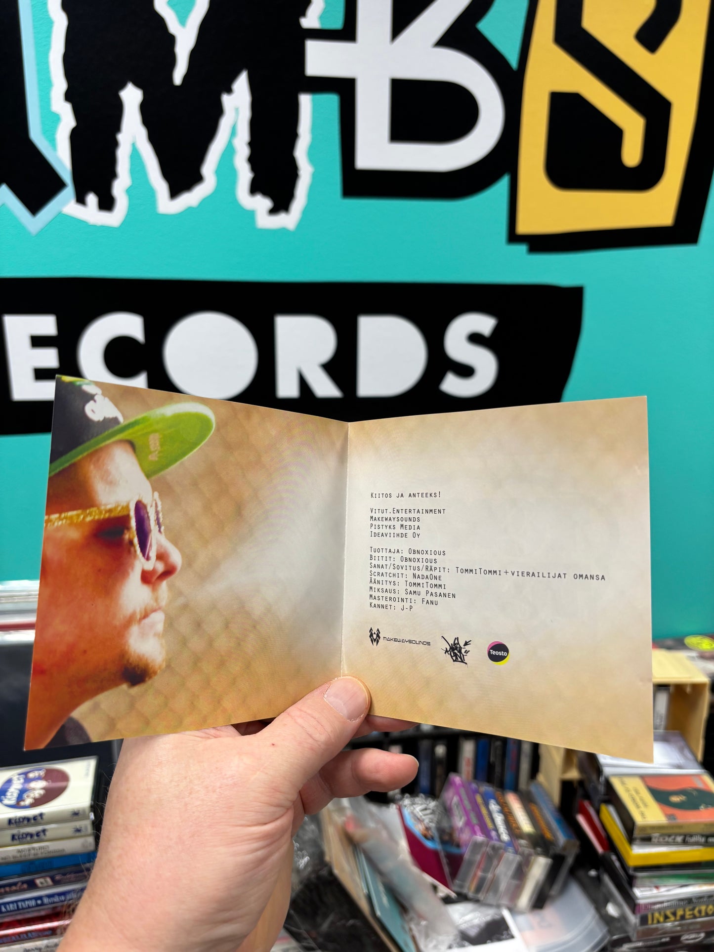 TommiTommi: Harmattan, CD, Only pressing, Vitut Entertainment, Finland 2016