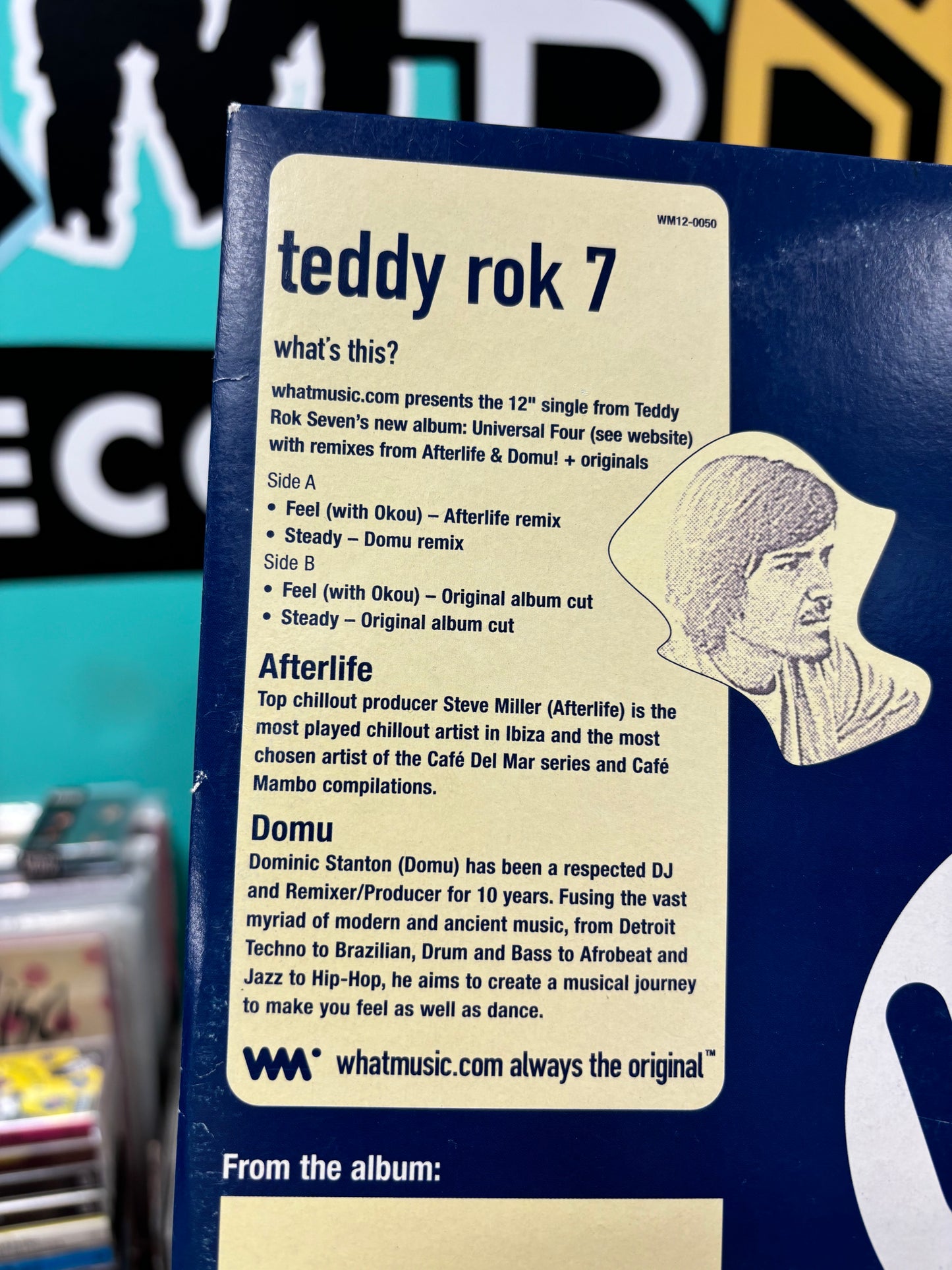 Teddy Rok Seven: Feel/Steady, 12inch, Only pressing, Whatmusic.com, UK 2005