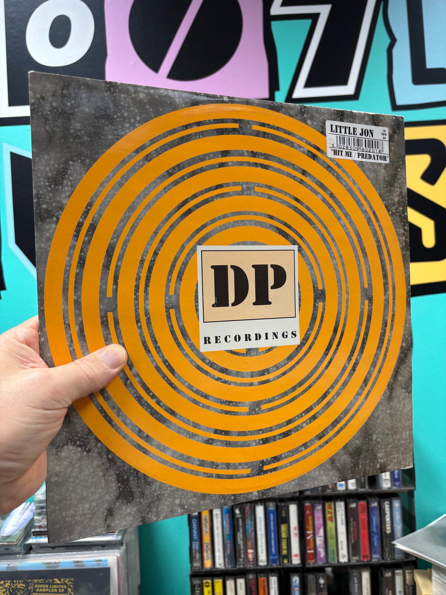 Little Jon: Hit Me/Predator, 12inch, Only pressing, DP Recordings, UK 2000