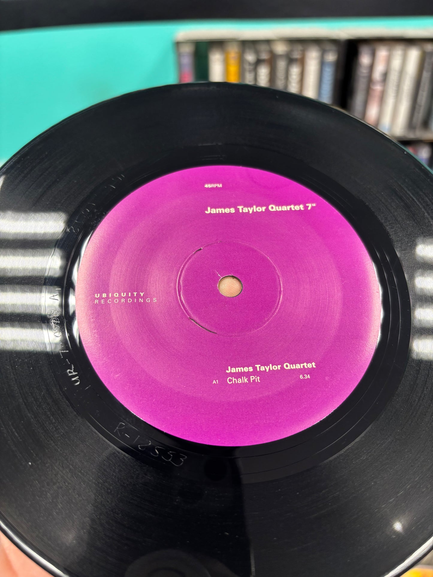 The James Taylor Quartet: Chalk Pit/Tough Chicken, 7inch, Only pressing, Ubiquity, US 2001