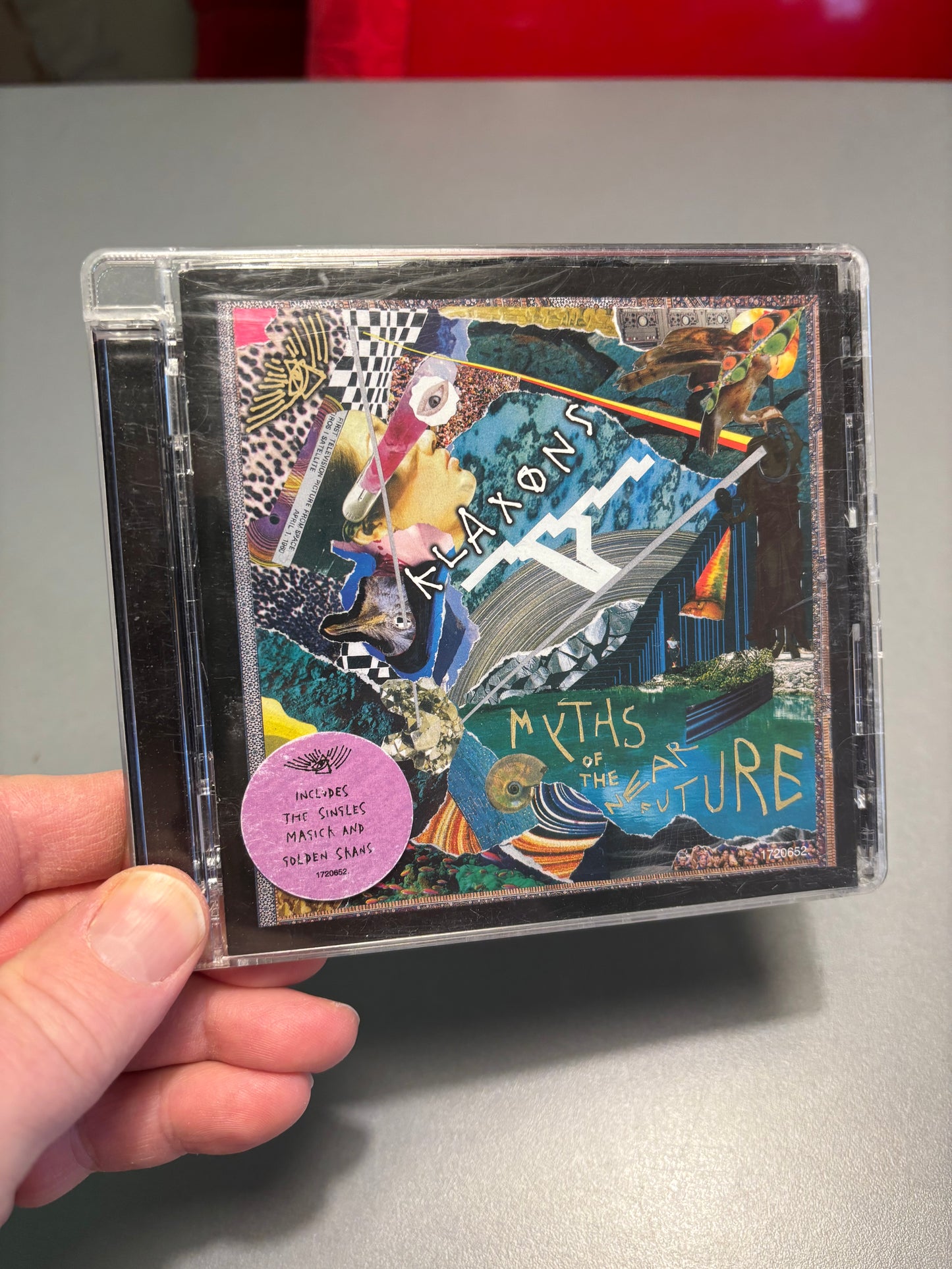 Klaxons: Myths Of The Near Future, CD, Super Jewel Box, Polydor, Rinse, Europe 2007