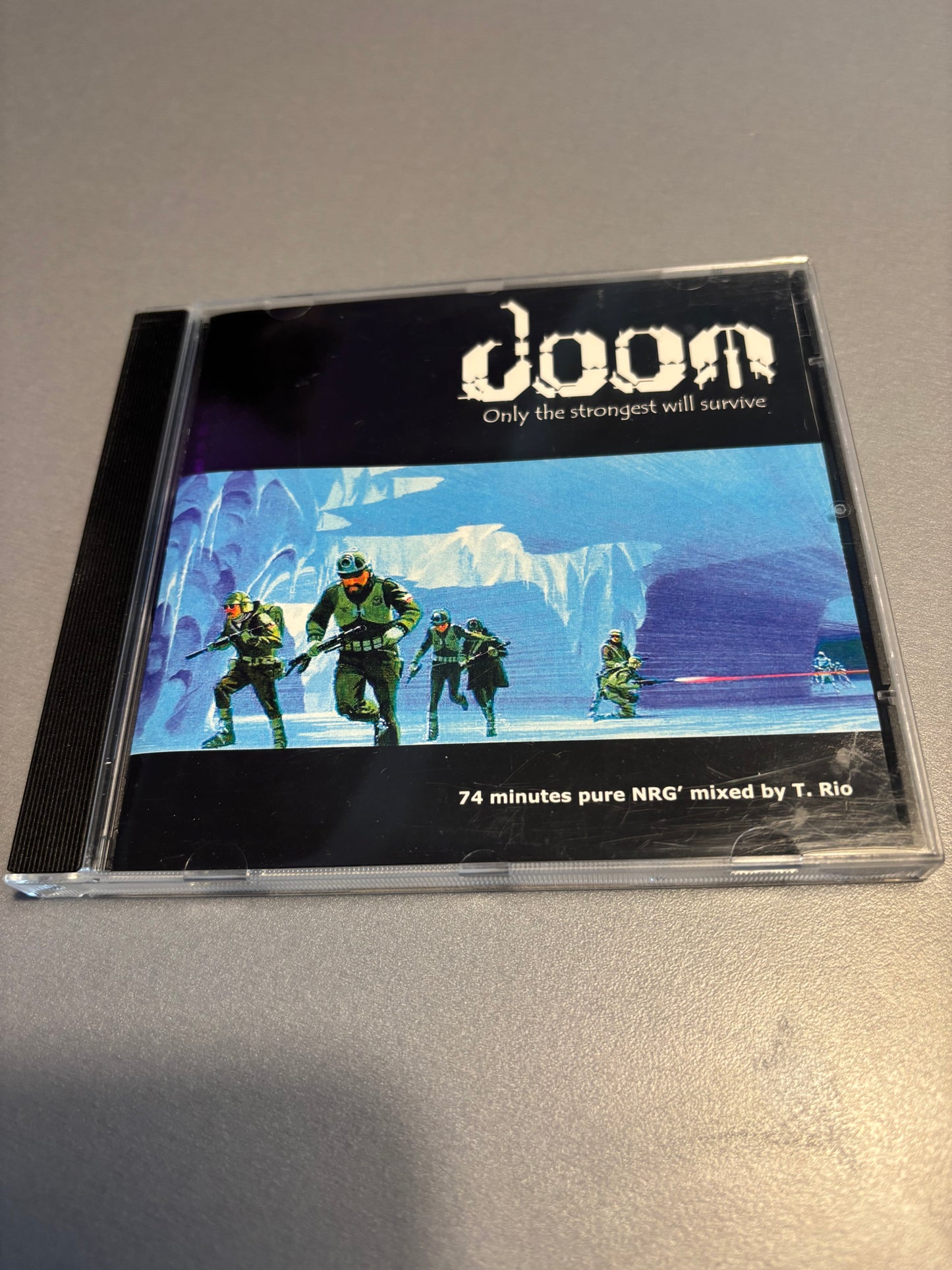 Doom - Only The Strongest Will Survive, CDr, Only pressing, Self-Released, Tampere-Tullikamari, Finland 1999