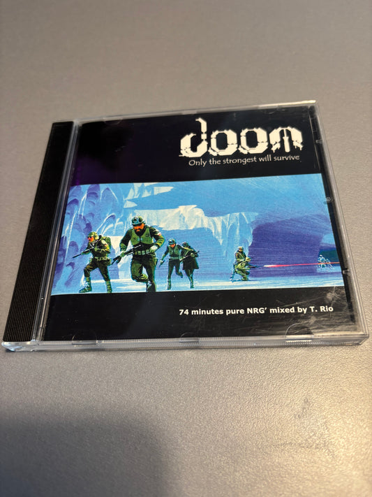 Doom - Only The Strongest Will Survive, CDr, Only pressing, Self-Released, Tampere-Tullikamari, Finland 1999