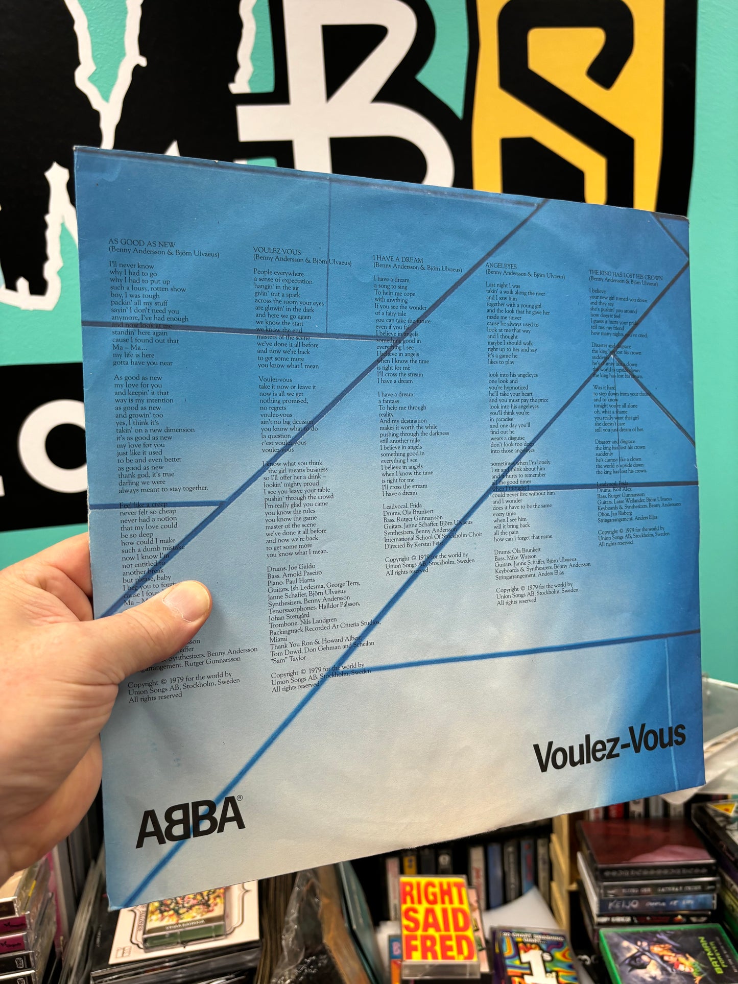 ABBA: Voulez-Vous, LP, Polar, Finland 1979