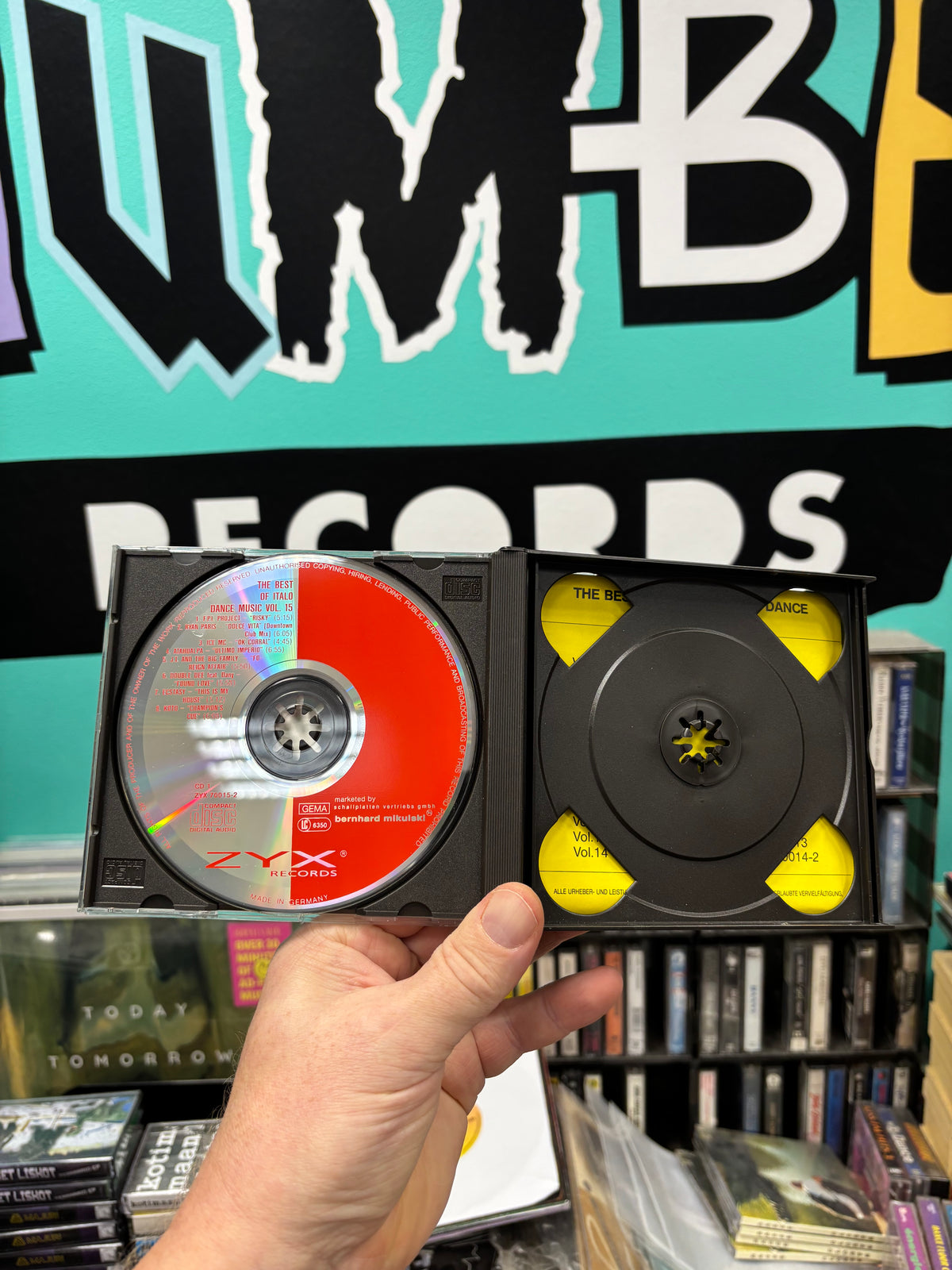 The Best Of Italo Dance Music Vol. 15, 2CD, 1st pressing, Only official CD pressing, compilation, ZYX Records, West-Germany 1990