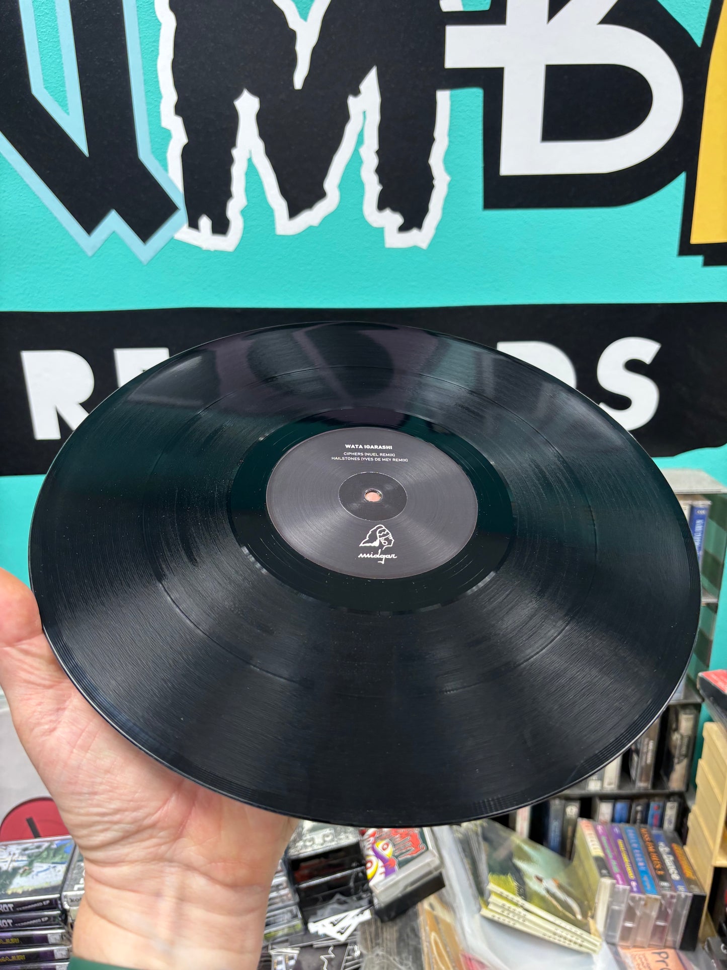 Wata Igarashi: Ciphers EP Remixes, 12inch, Black, Midgar, Germany 2017