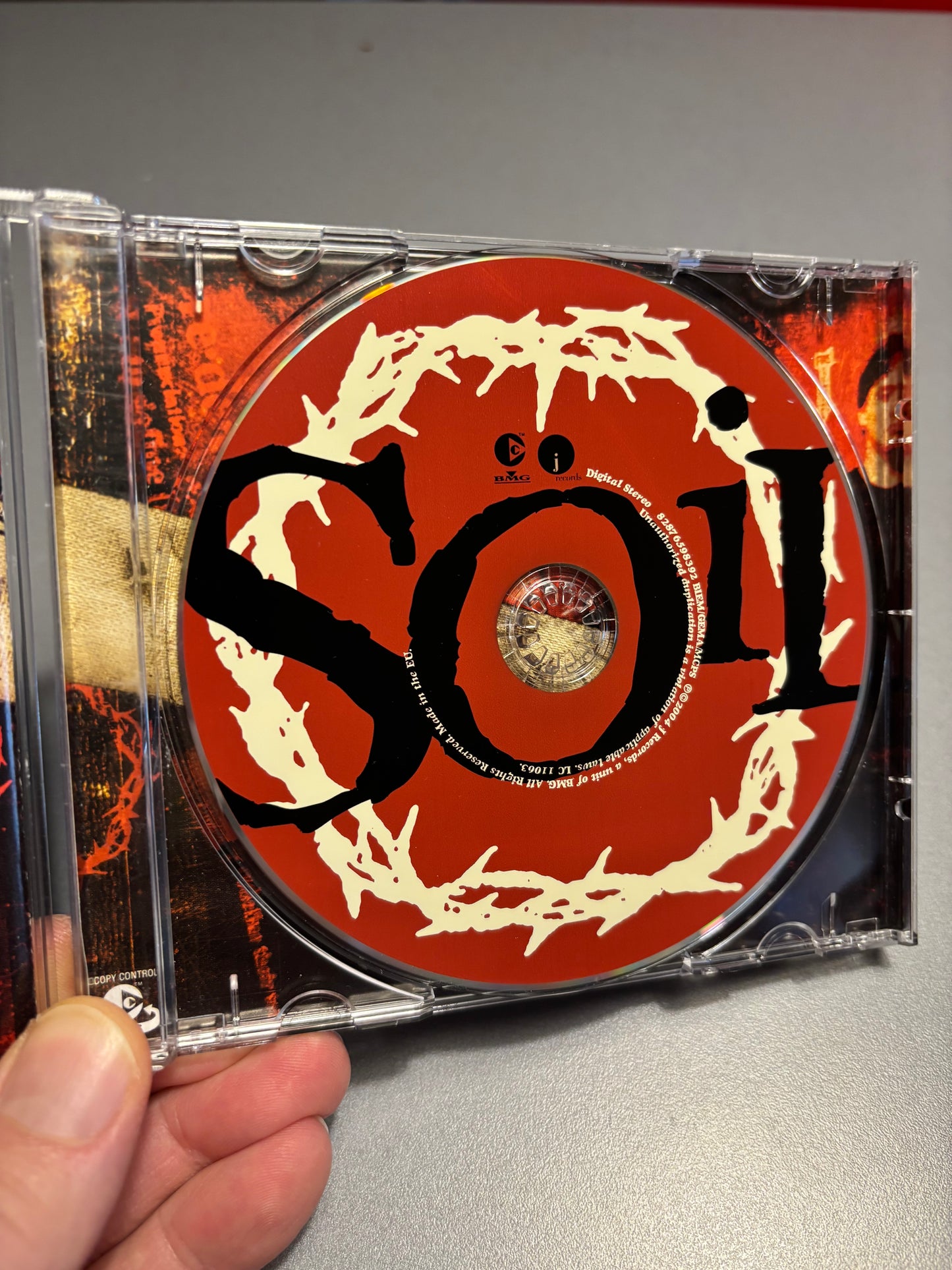Soil: Re•de•fine, CD, Copy Protected, J Records, BMG, UK & Europe 2004