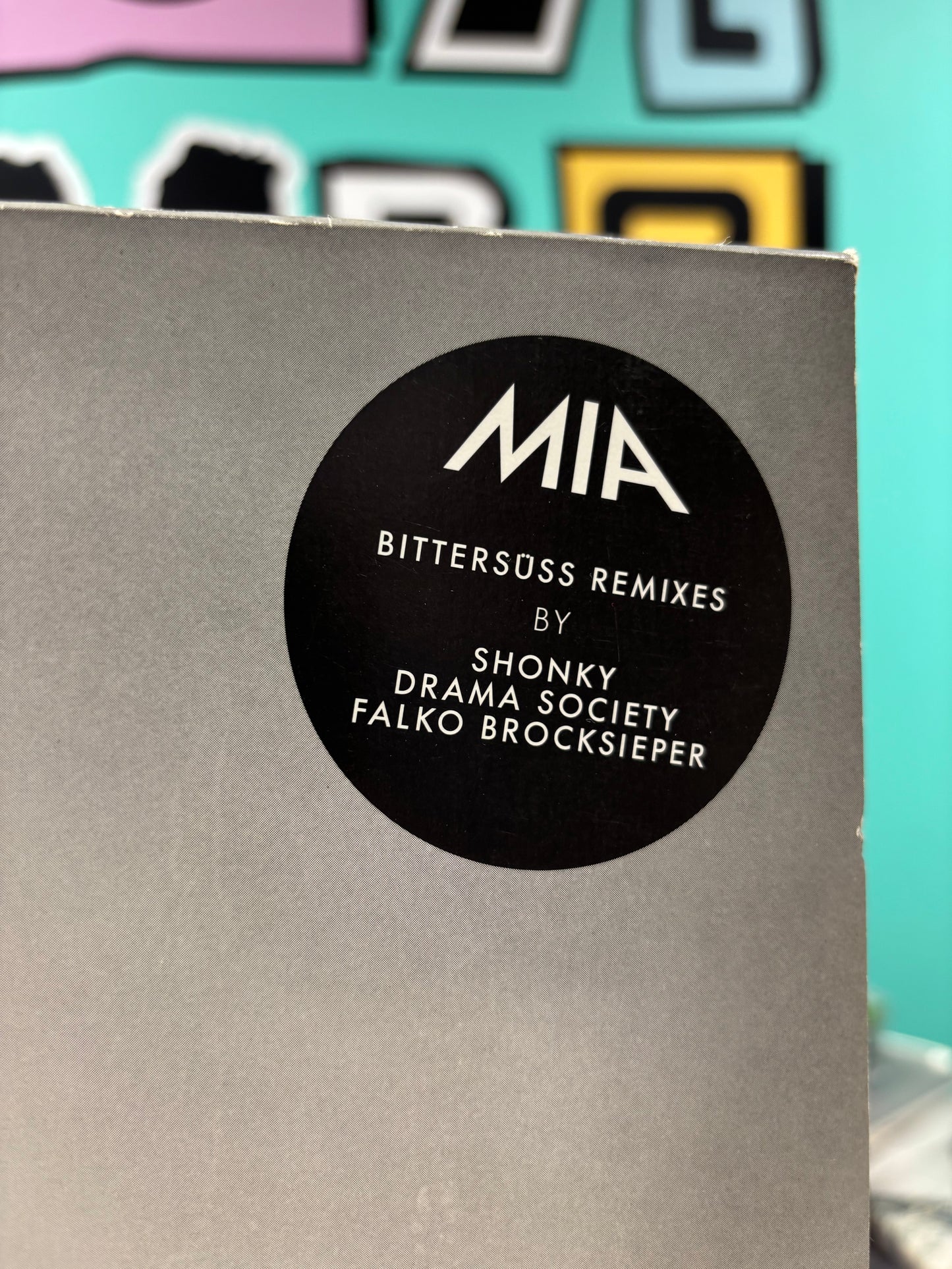 MIA: Bittersüss (Remixes), 12inch, Only official pressing, Sub Static, Germany 2007