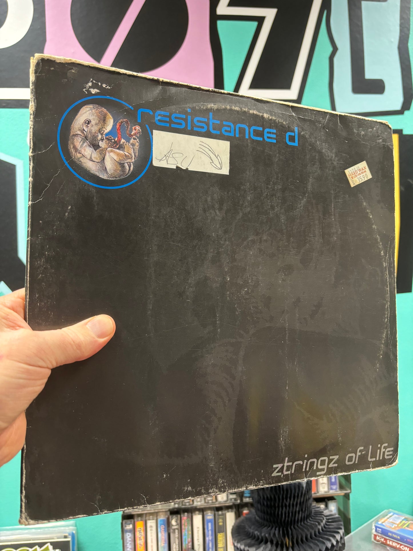 Resistance D: Ztringz Of Life, 2LP, Only official vinyl pressing, Germany 1994