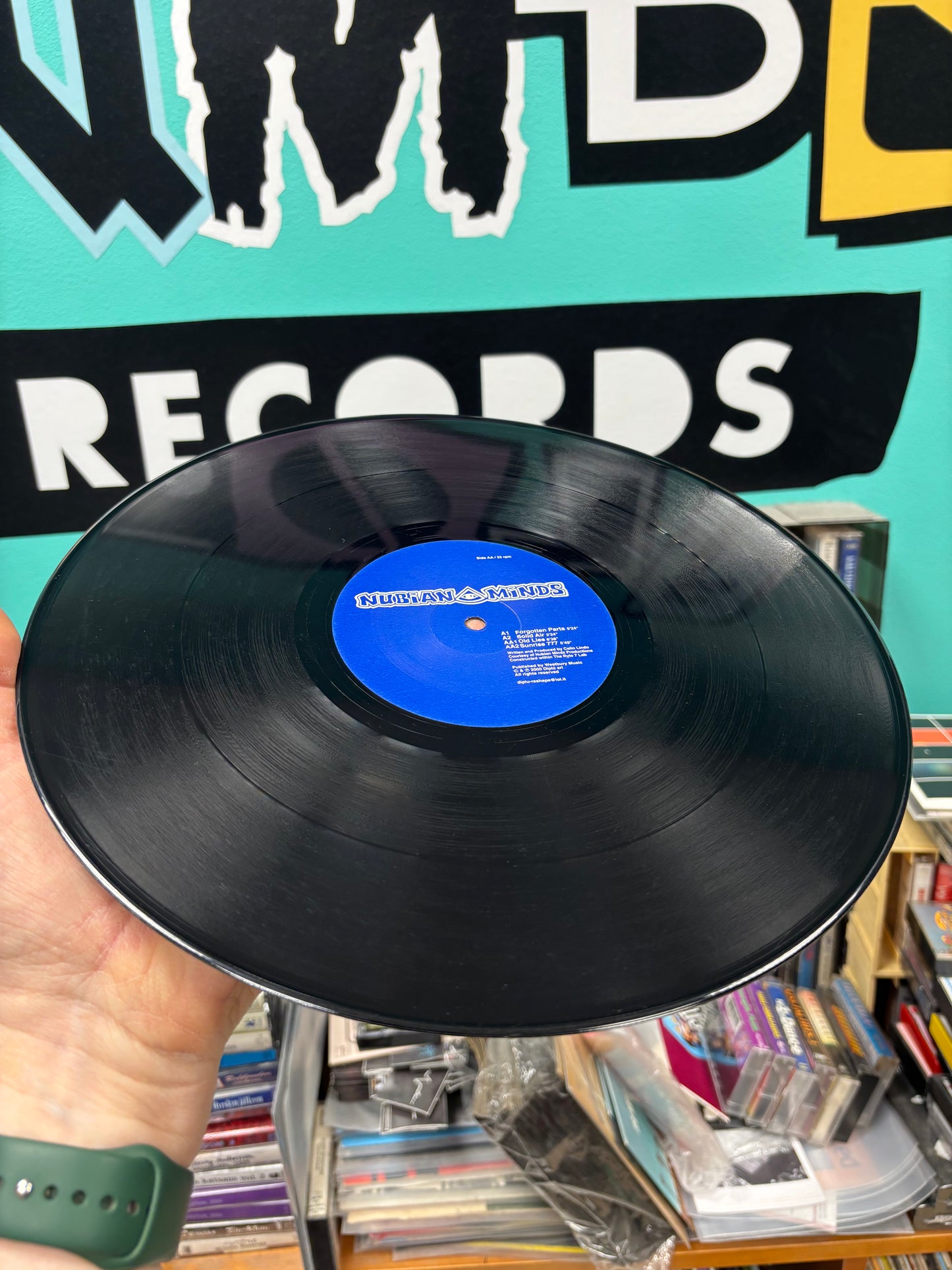 Nubian Minds: Forgotten Parts, EP, 12inch, Only official pressing, Archive, Italy 2000