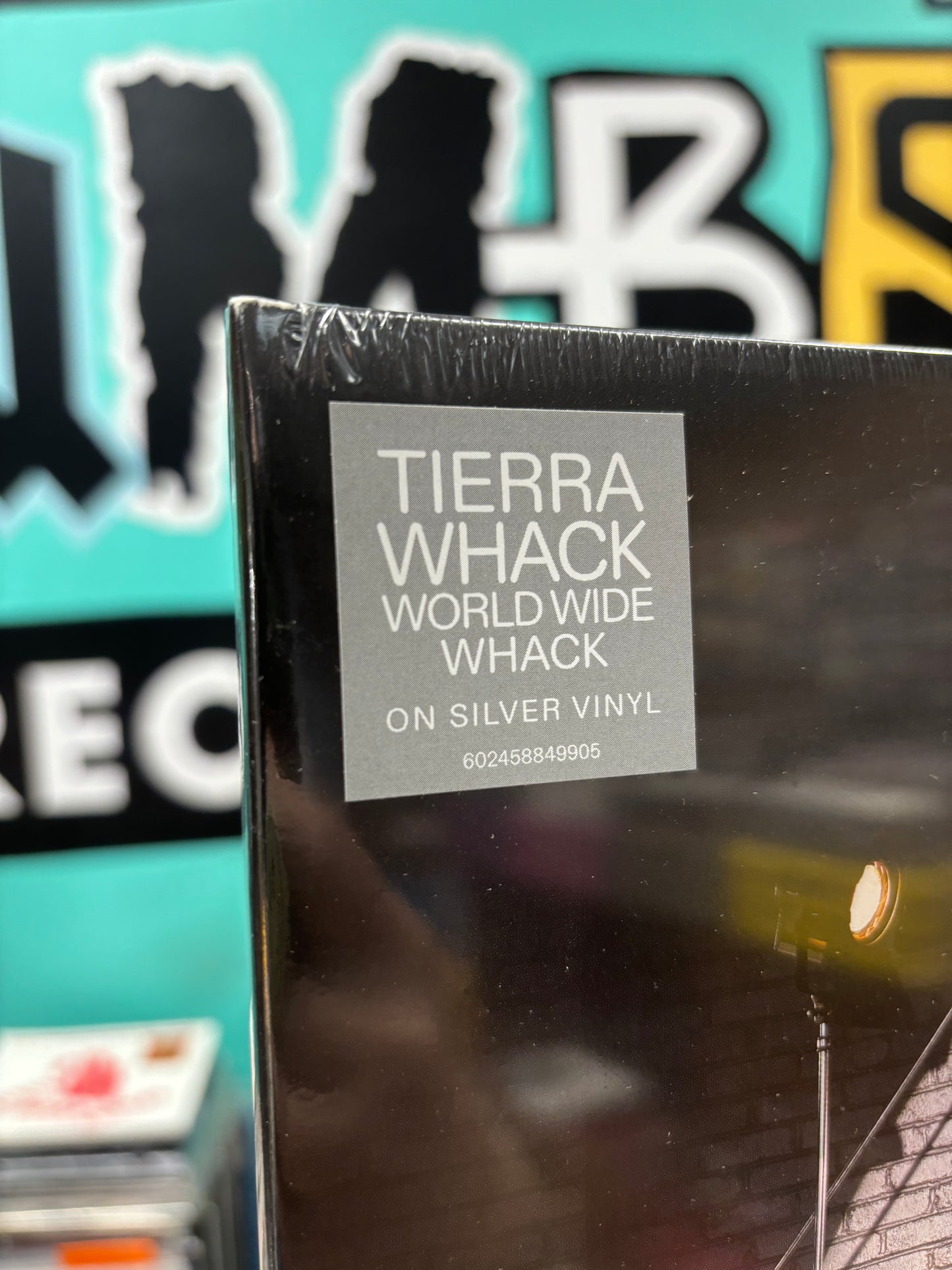 HULLU VARASTOALE -20%‼️‼️‼️Tierra Whack: World Wide Whack, LP, Silver vinyl, Europe 2024