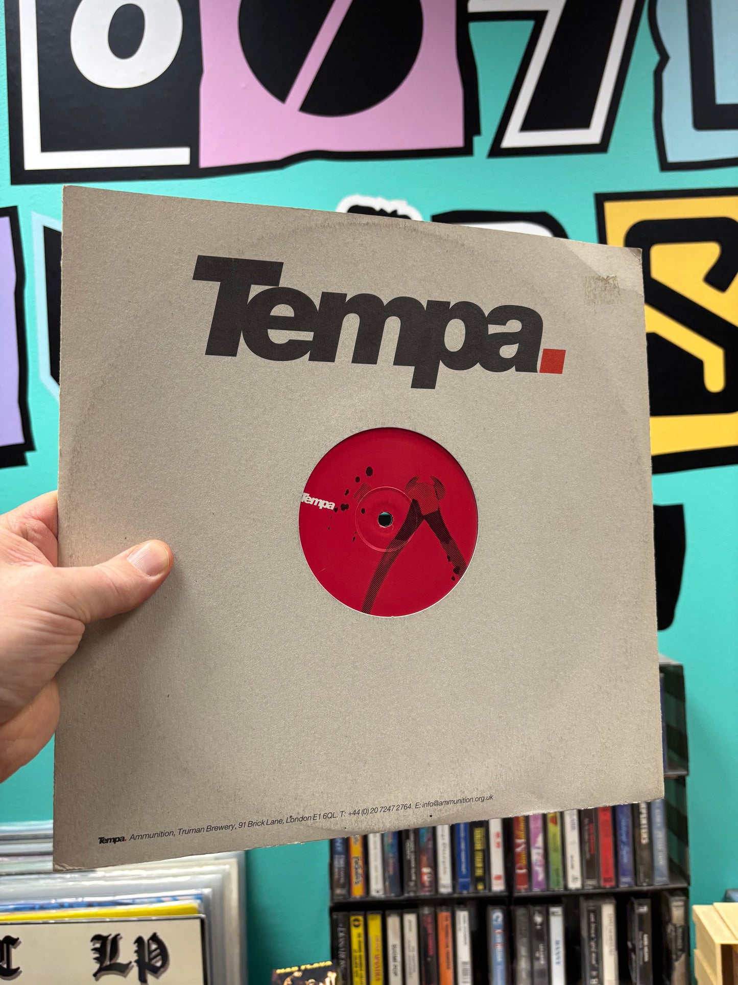 Coki: Tortured/Shattered, 12inch, 1st pressing, Tempa, UK 2006