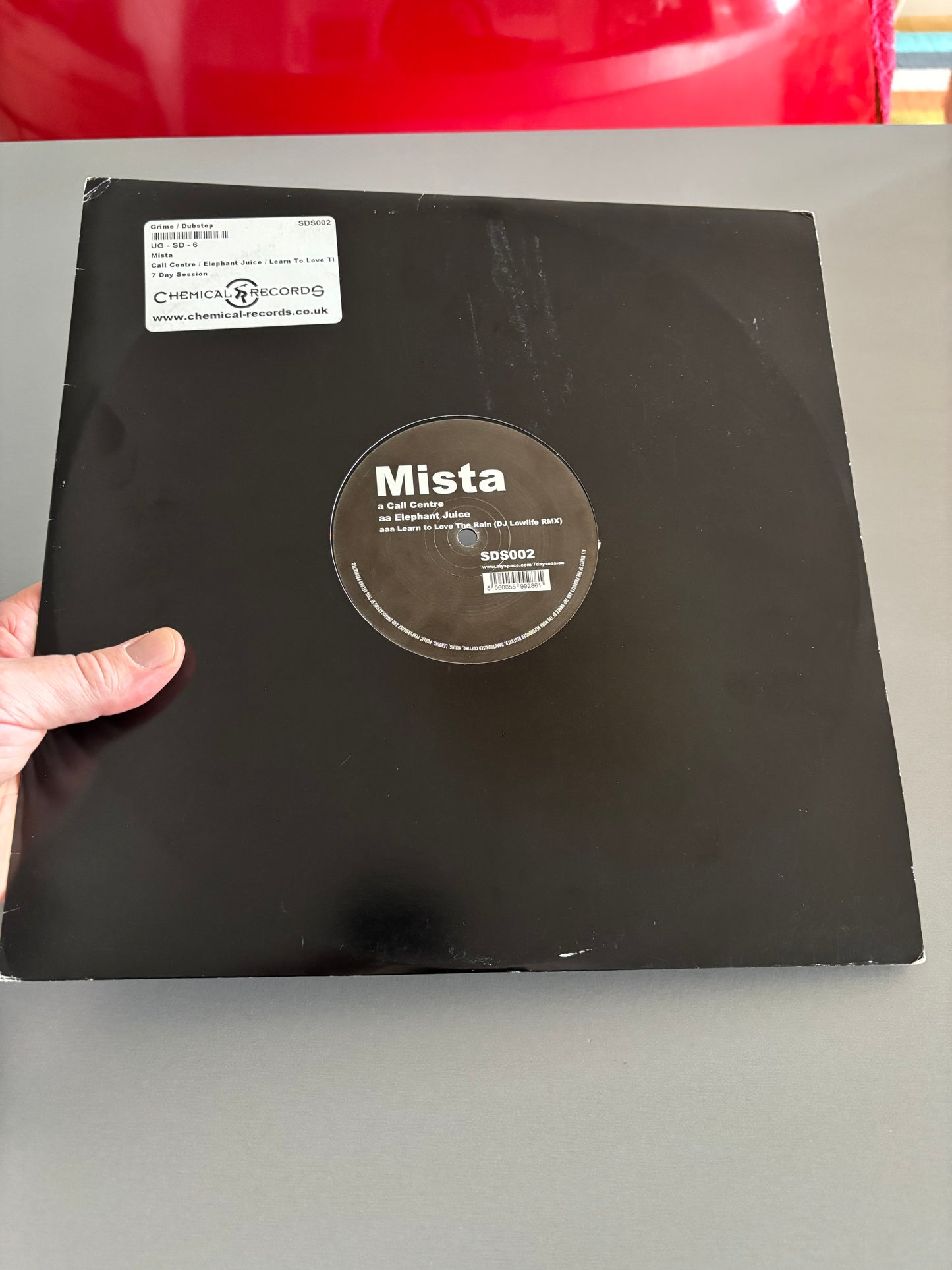 Mista: Call Centre, 12inch, Only pressing, 7Day Session, UK 2007