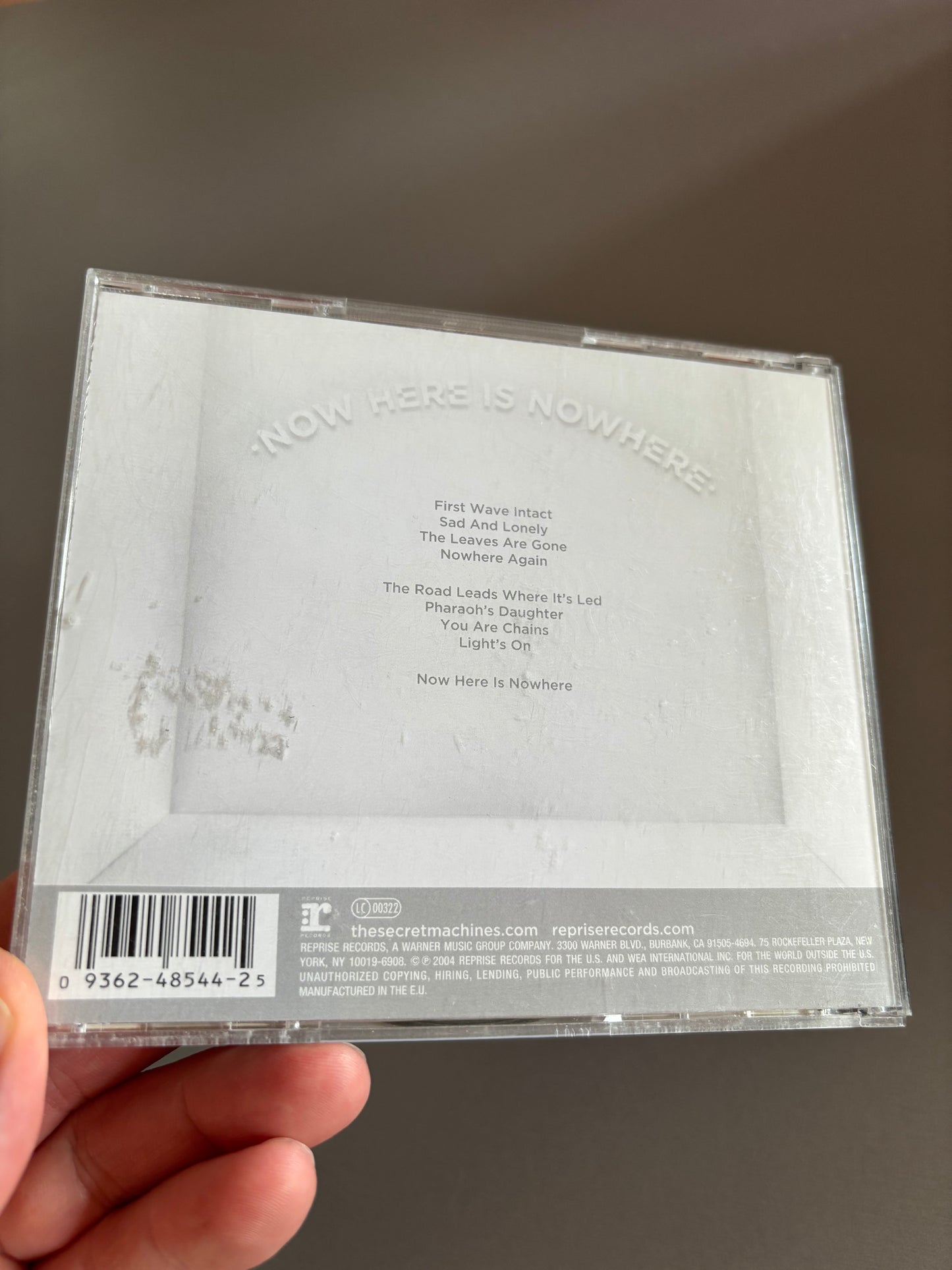 Secret Machines: Now Here Is Nowhere, CD, Reprise Records, Europe 2004