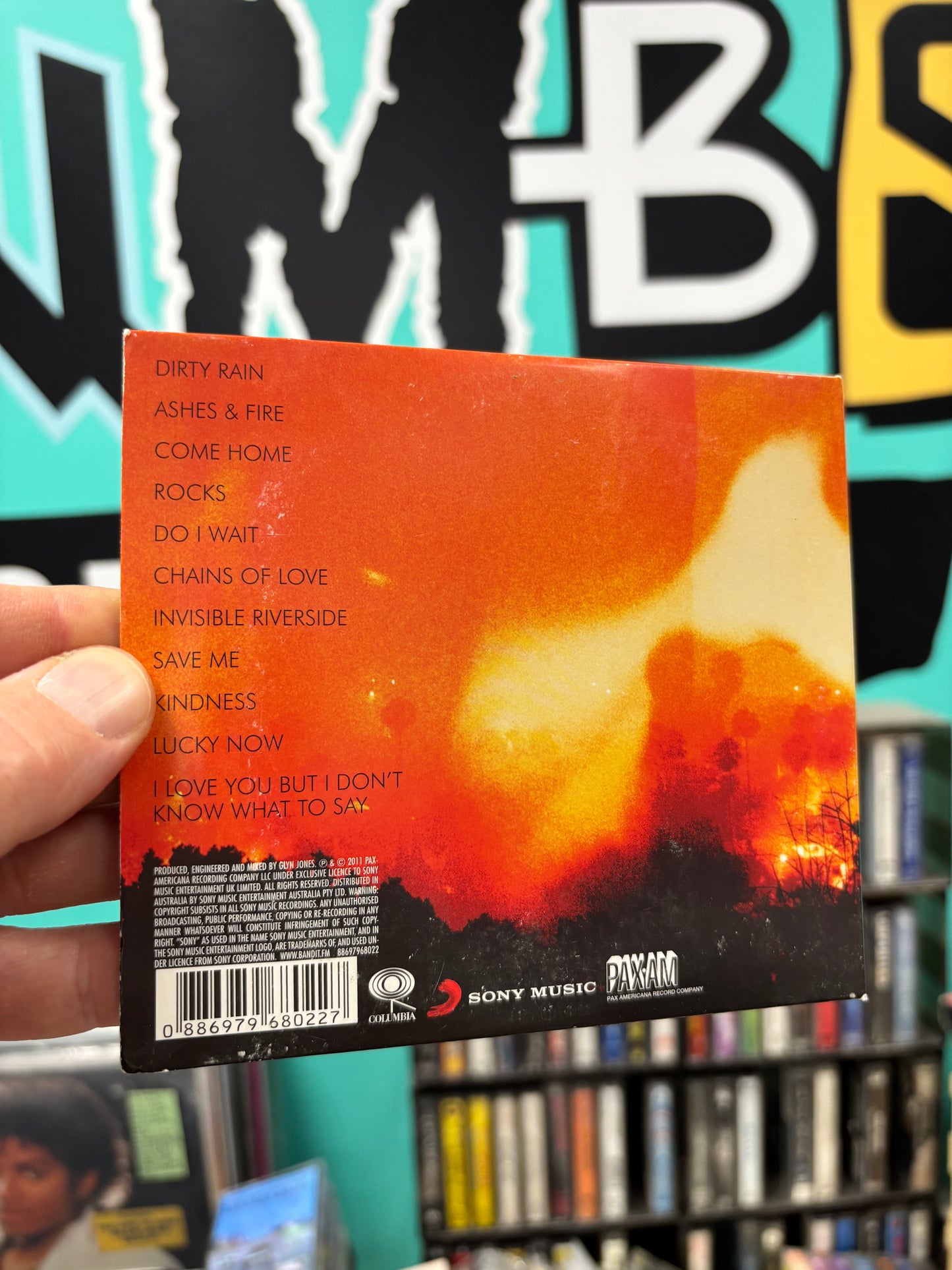 Ryan Adams: Ashes & Fire, CD, gatefold, Pax Americana Recordings, Australia 2011