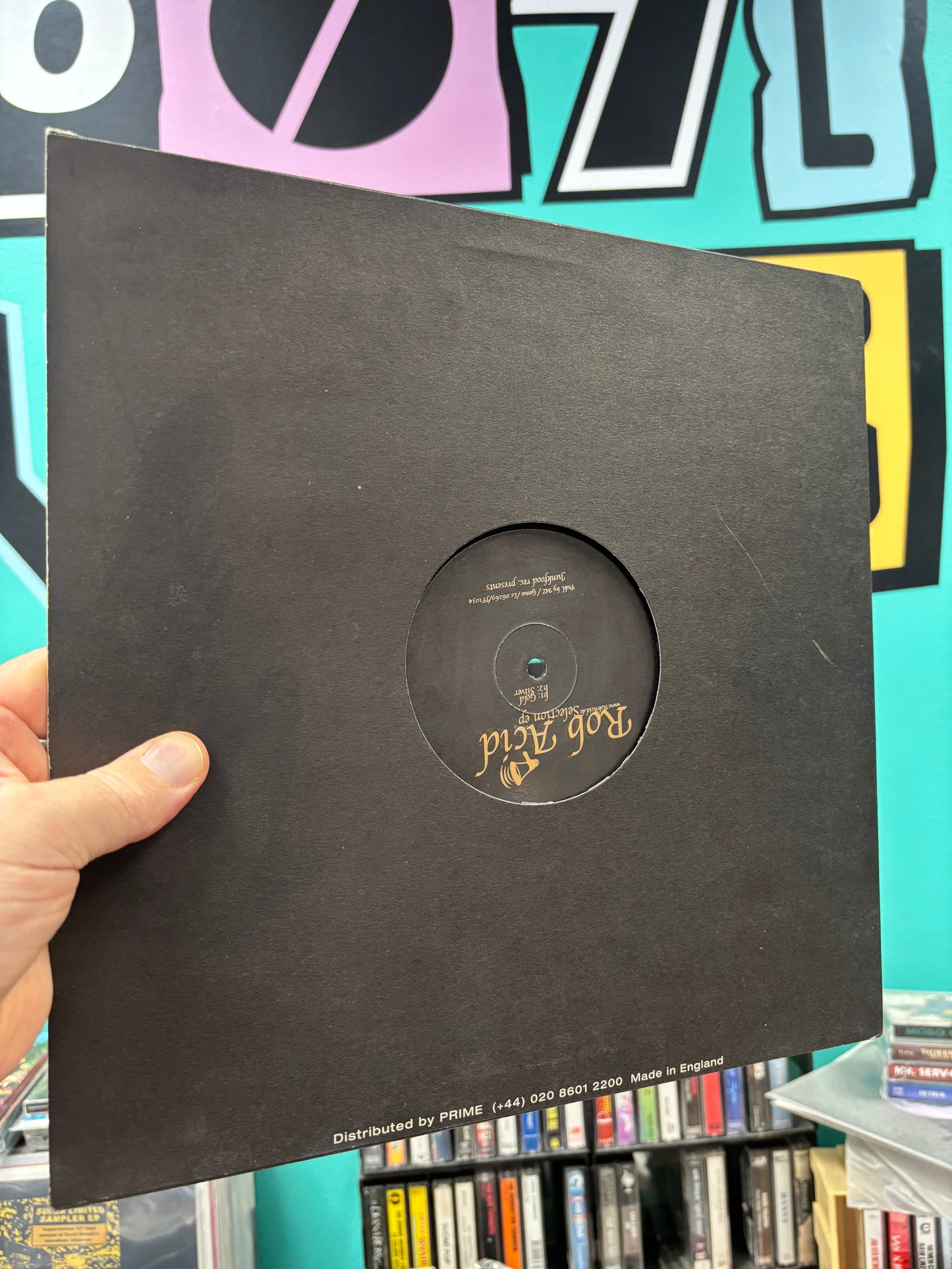 Rob Acid: Selection EP, 12inch, Only pressing, Junkfood Records, Germany 2001