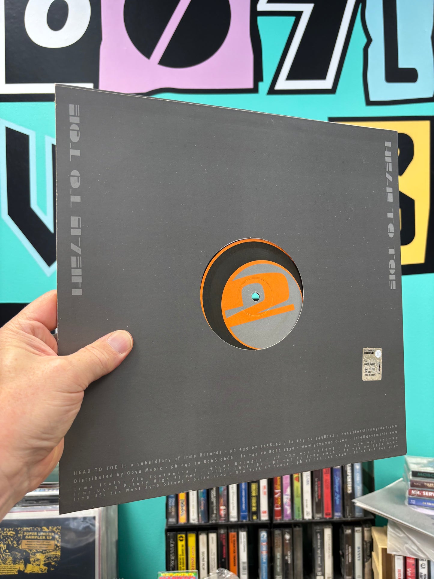 Total Science: Sugar Sweet, 12inch, Only official pressing, Head To Toe Records, Italy 2002