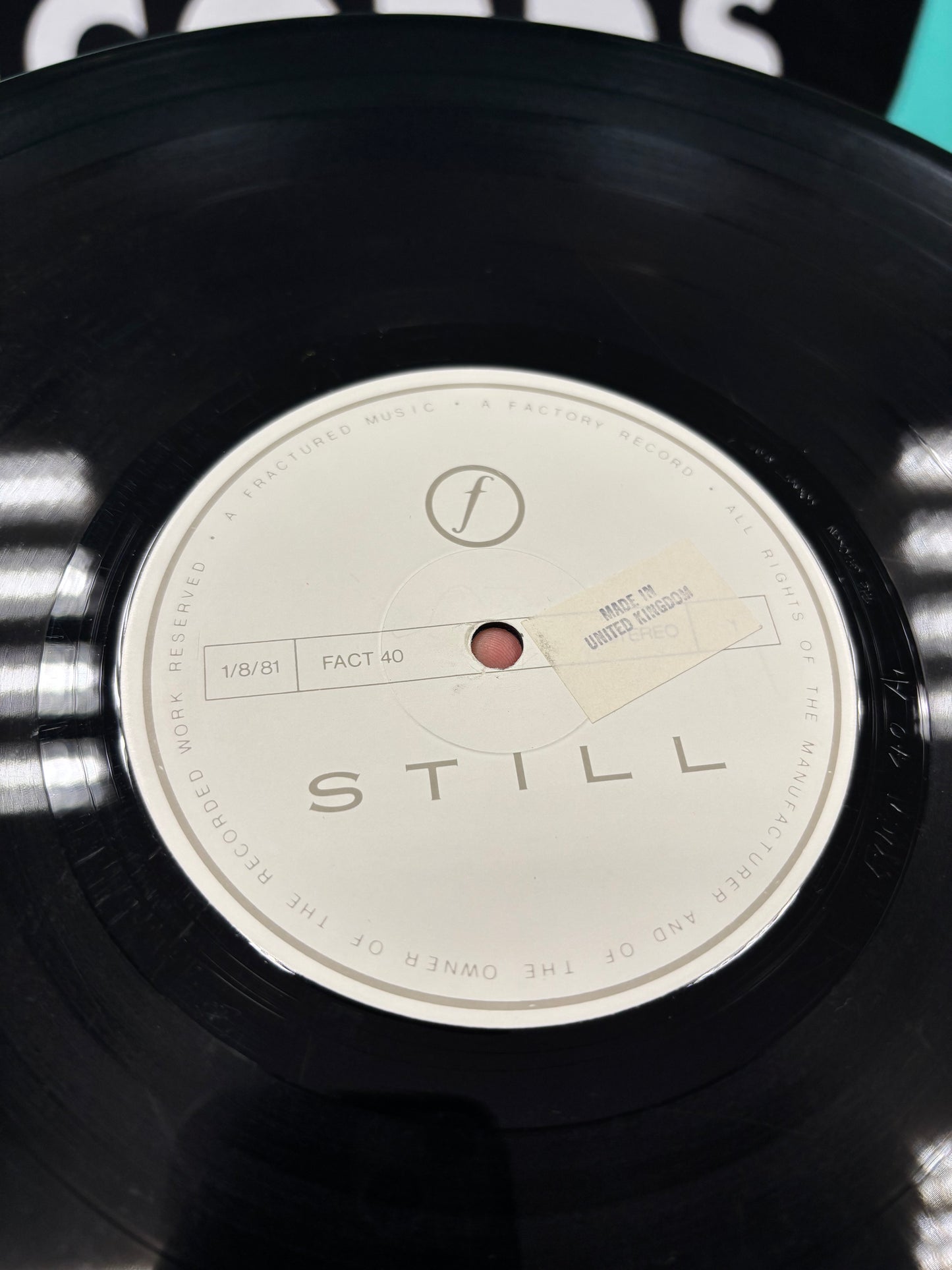 Joy Division: Still, 2LP, Gatefold, reissue, Factory, UK 1989