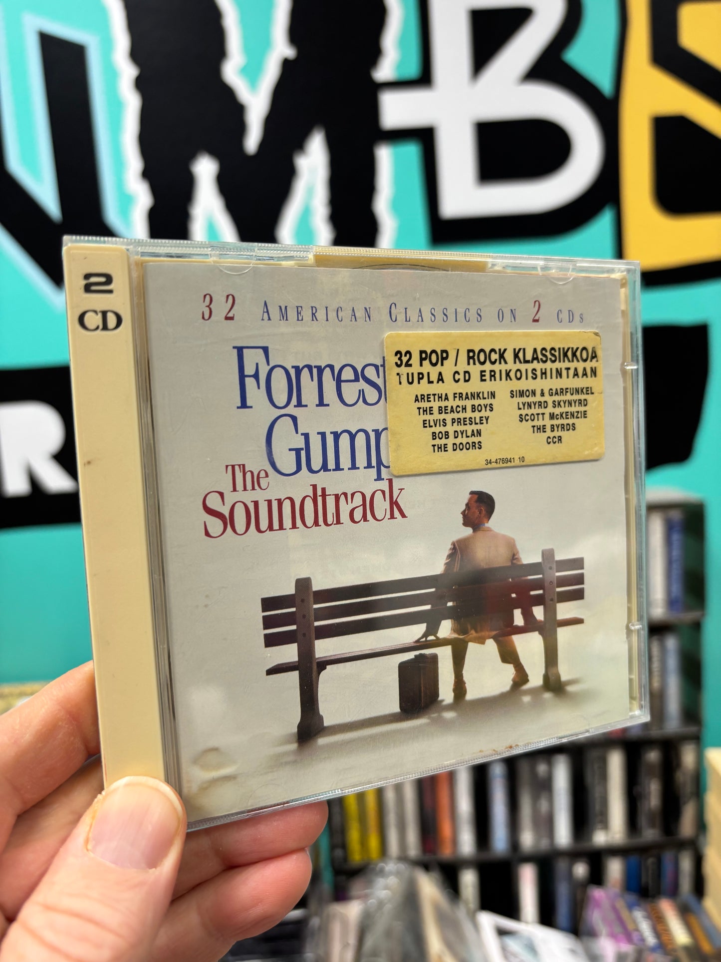 Forrest Gump - The Soundtrack, 2CD, Epic Soundtrax, Europe 1994