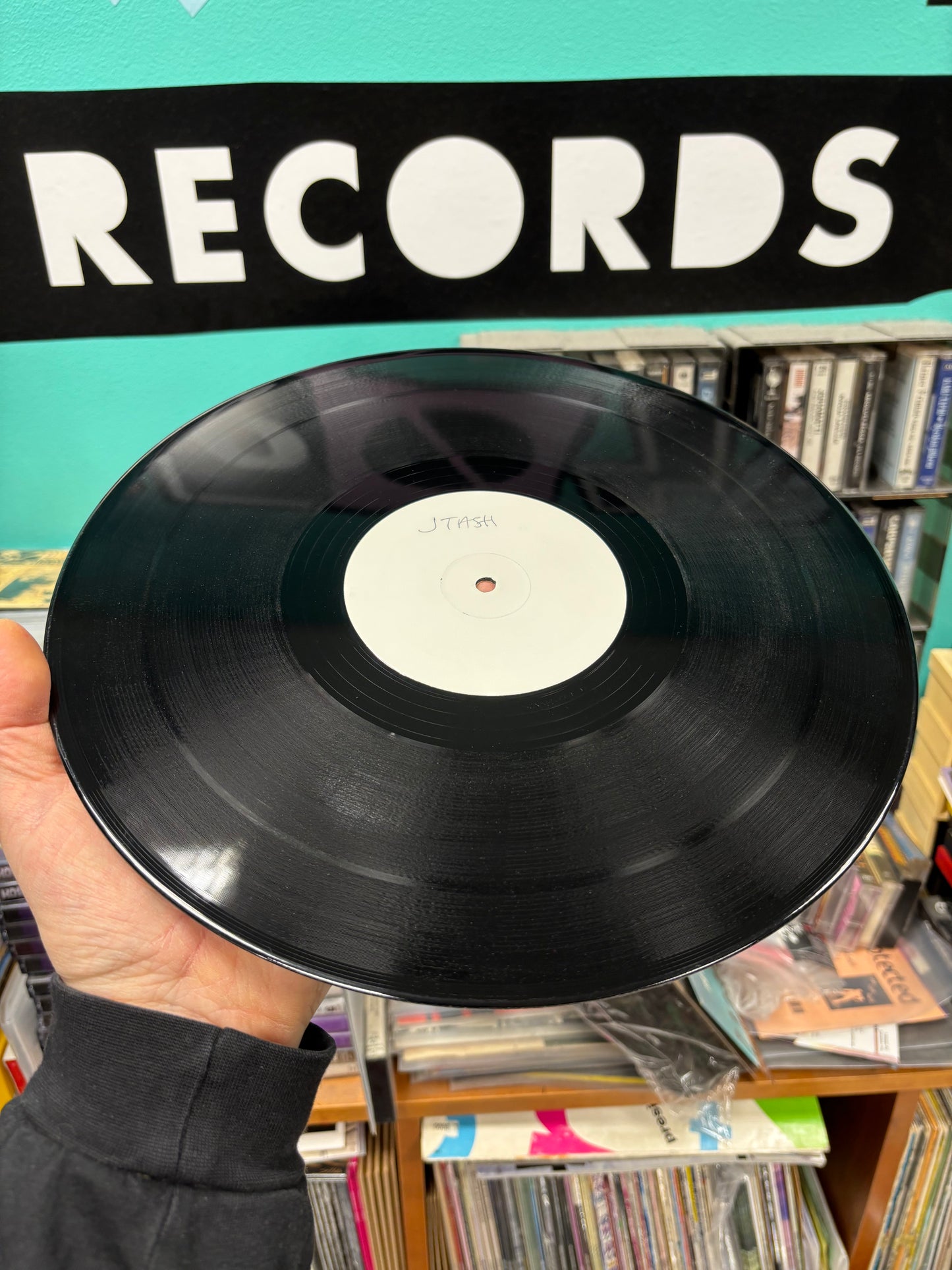 J Tash, 12inch, white label, Only pressing?, UK? Germany? 2000’s?