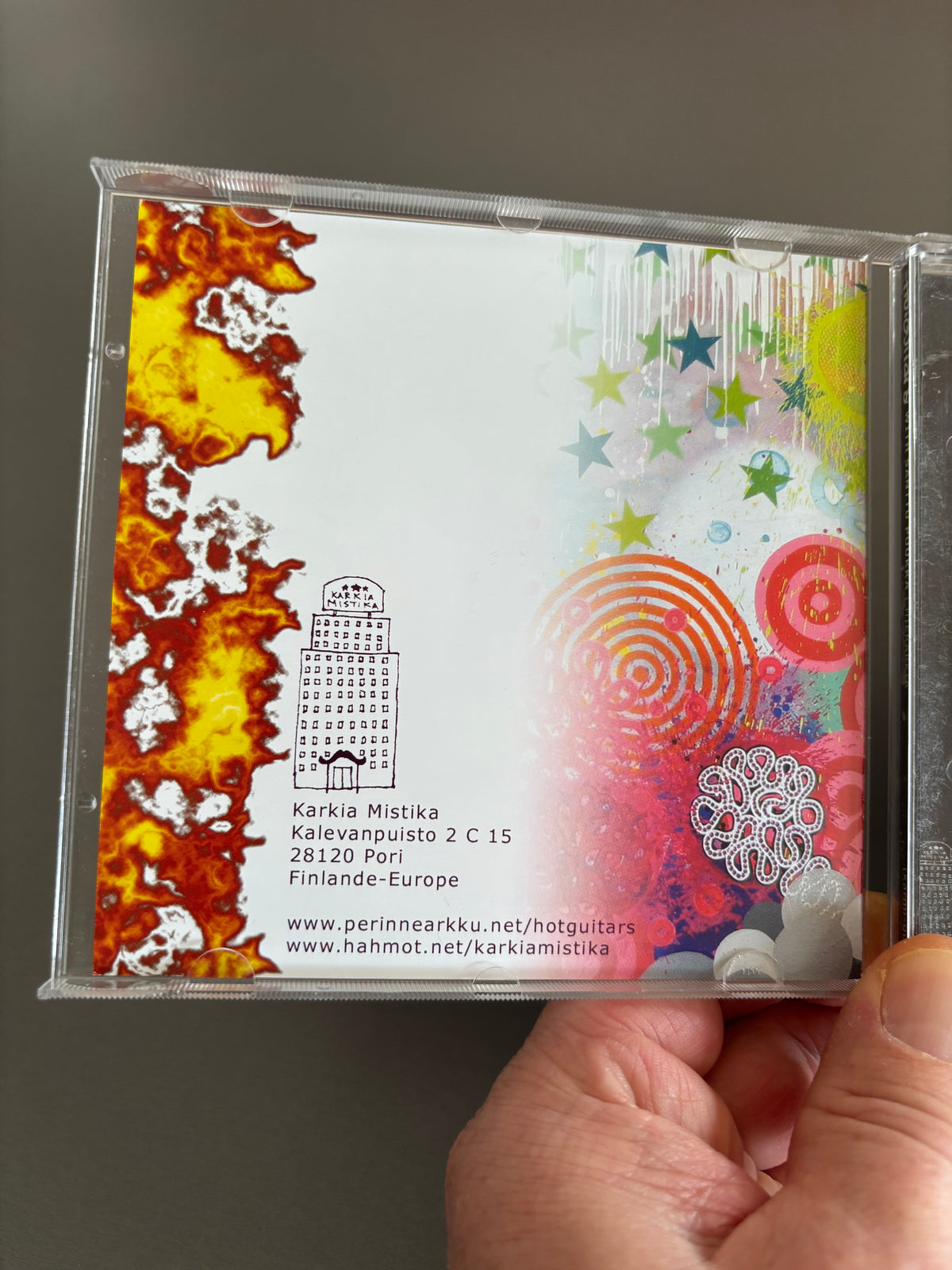Hotguitars With Santtu Puukka: Hierarkia, CD, Only pressing, Karkia Mistika, Finland 2005