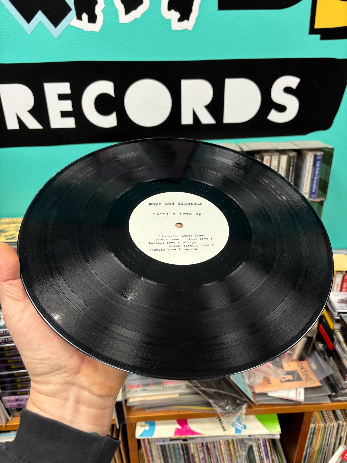 Maps and Diagrams: Tactile Love EP, 12inch, Only official pressing, Arable Records, UK 2004