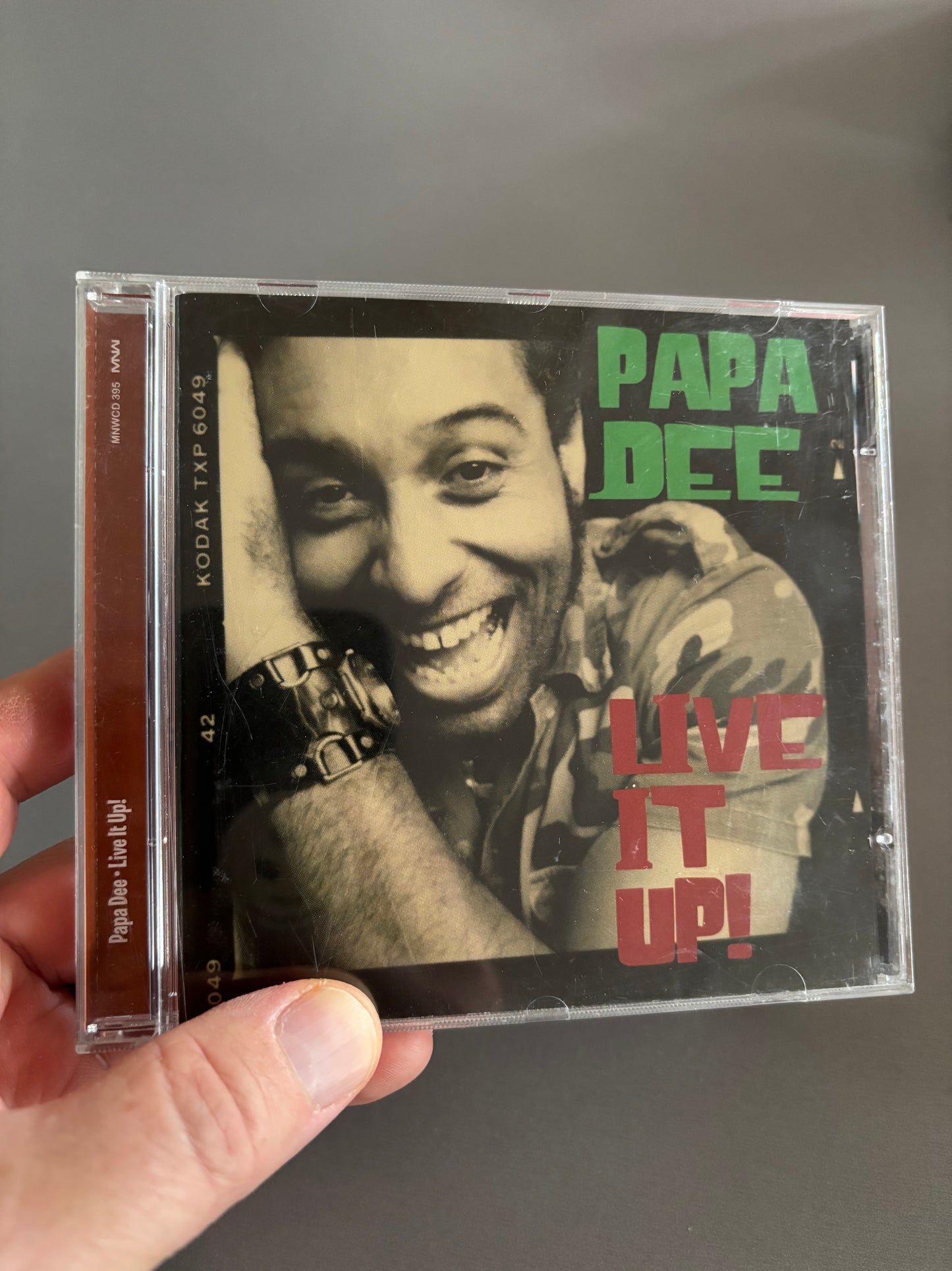 Papa Dee: Live It Up!, CD, Only pressing, MNW, Sweden 2004