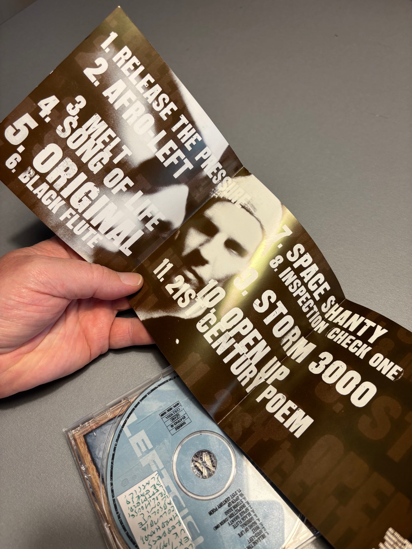 Leftfield: Leftism, CD, repress, Hard Hands, Columbia, UK 1995?