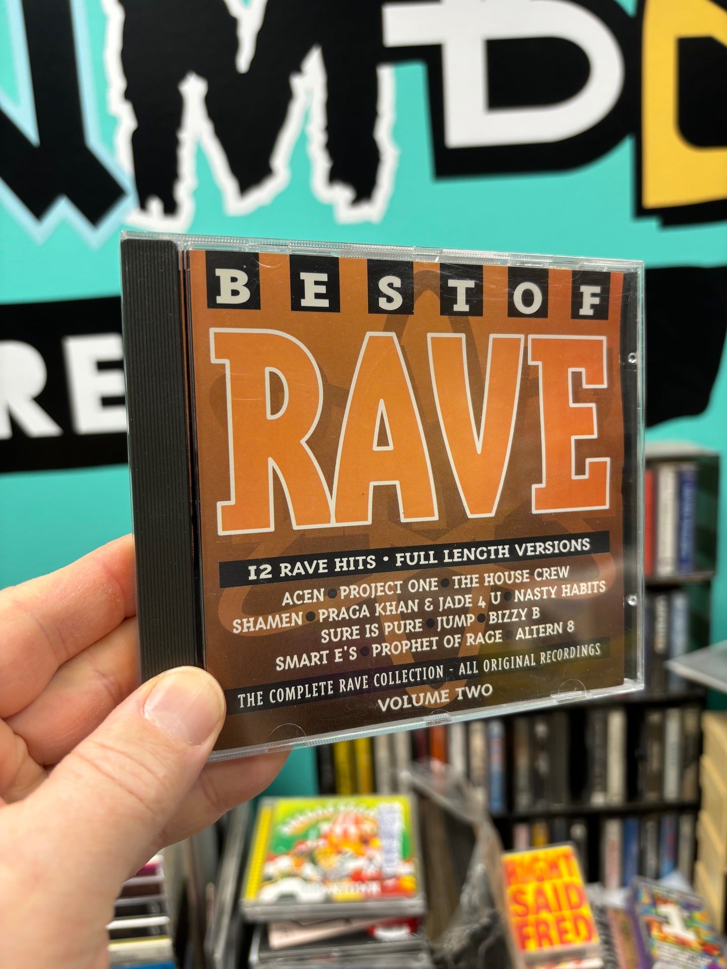 Best Of Rave Volume 2, CD, Low Price Music, UK 1993