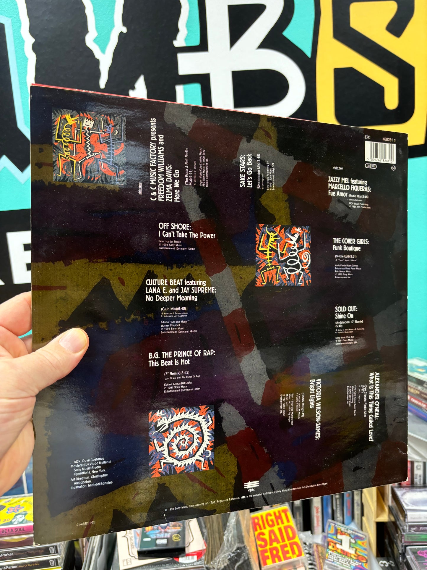 This Beat Is Hot…The Compilation, LP, Epic, Netherlands 1991