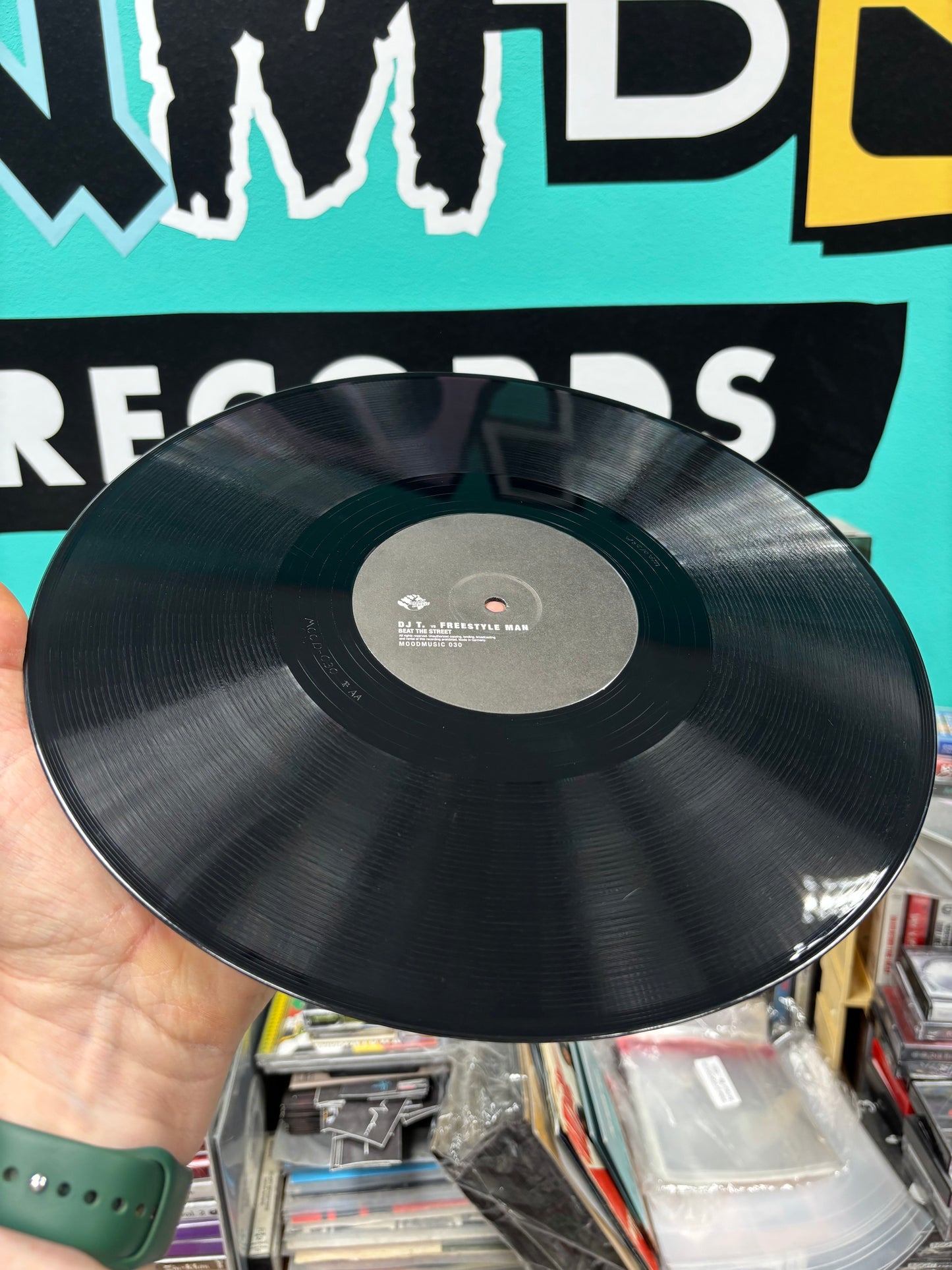 DJ T. vs Freestyle Man: Beat The Street, 12inch, Only pressing, Moodmusic, Germany 2005