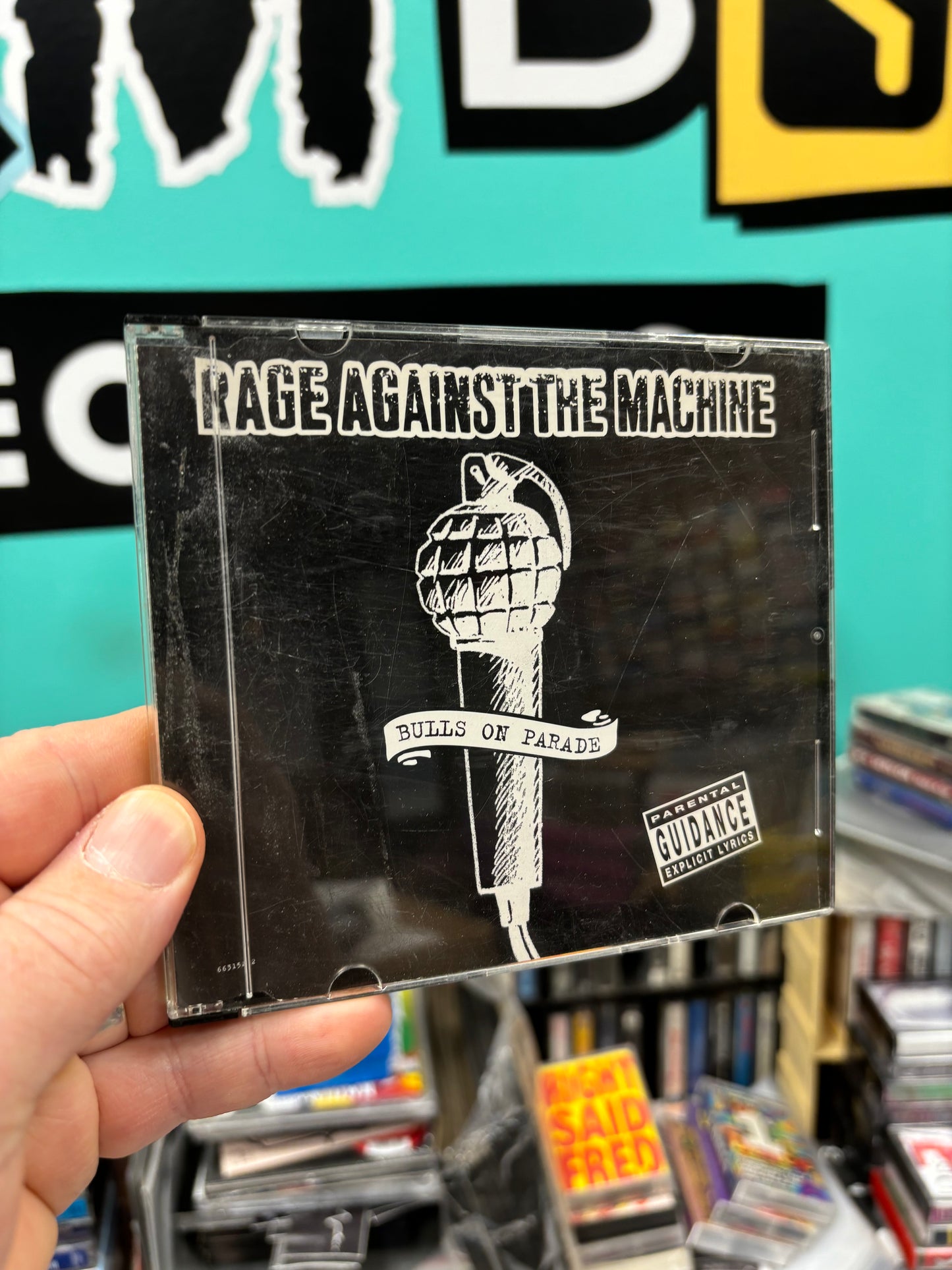 Rage Against The Machine: Bulls On Parade, CD, Maxi, Epic, UK 1996